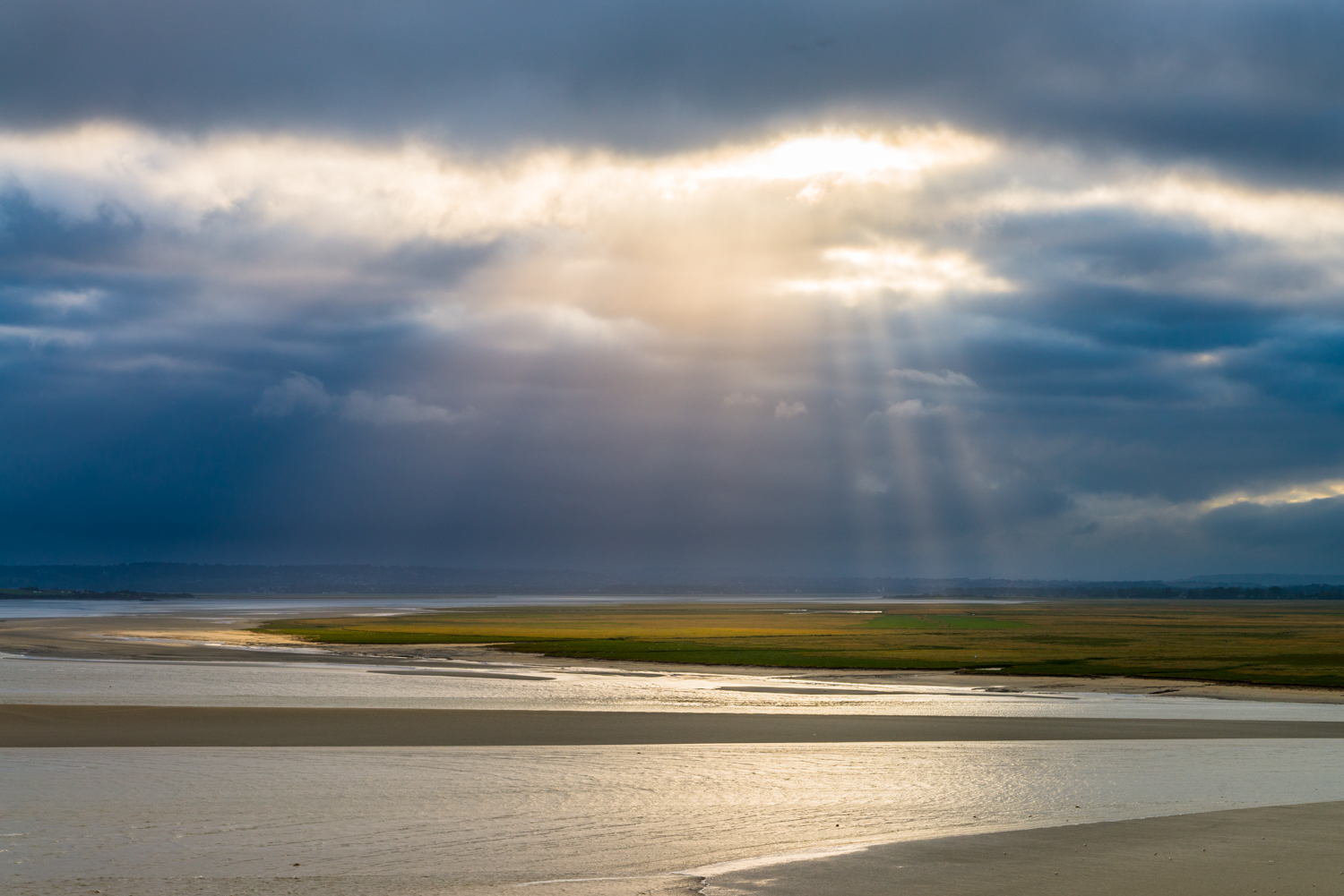 View from Mont Saint Michel.