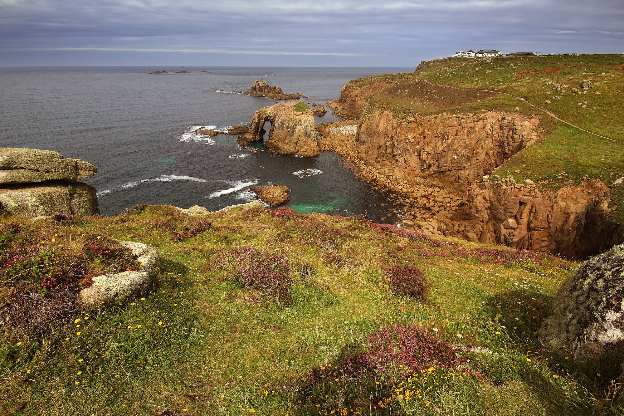 The only ray of light illuminates Enys Dodman