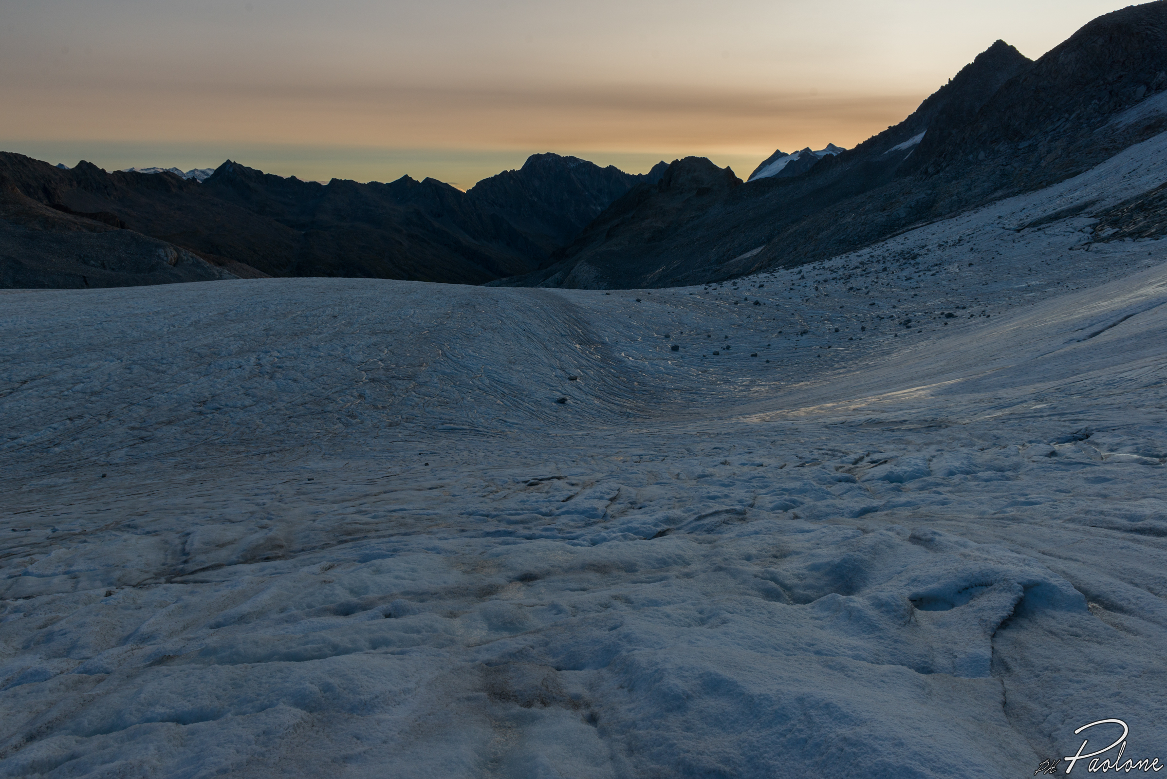 Sunrise over the Snow Plow