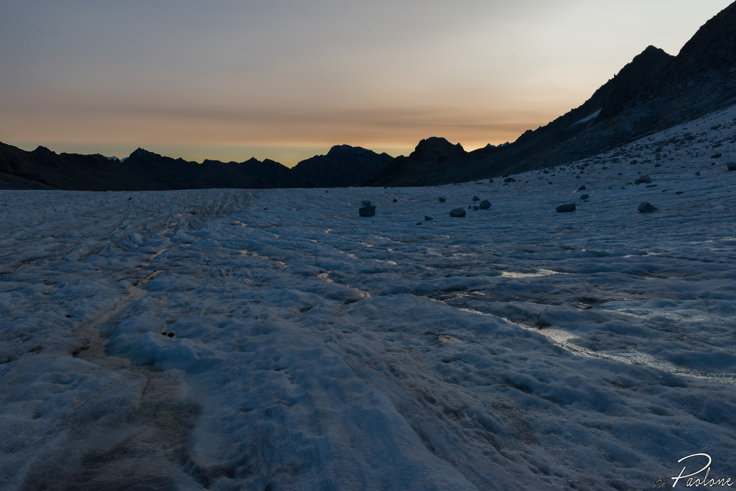 Sunrise over the Snow Plow