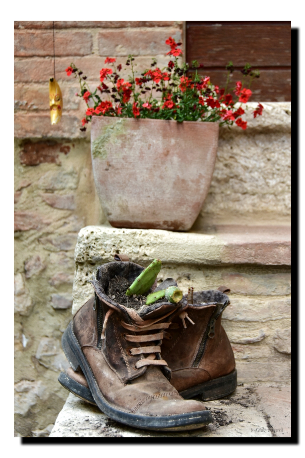 Olé shoes with flowers