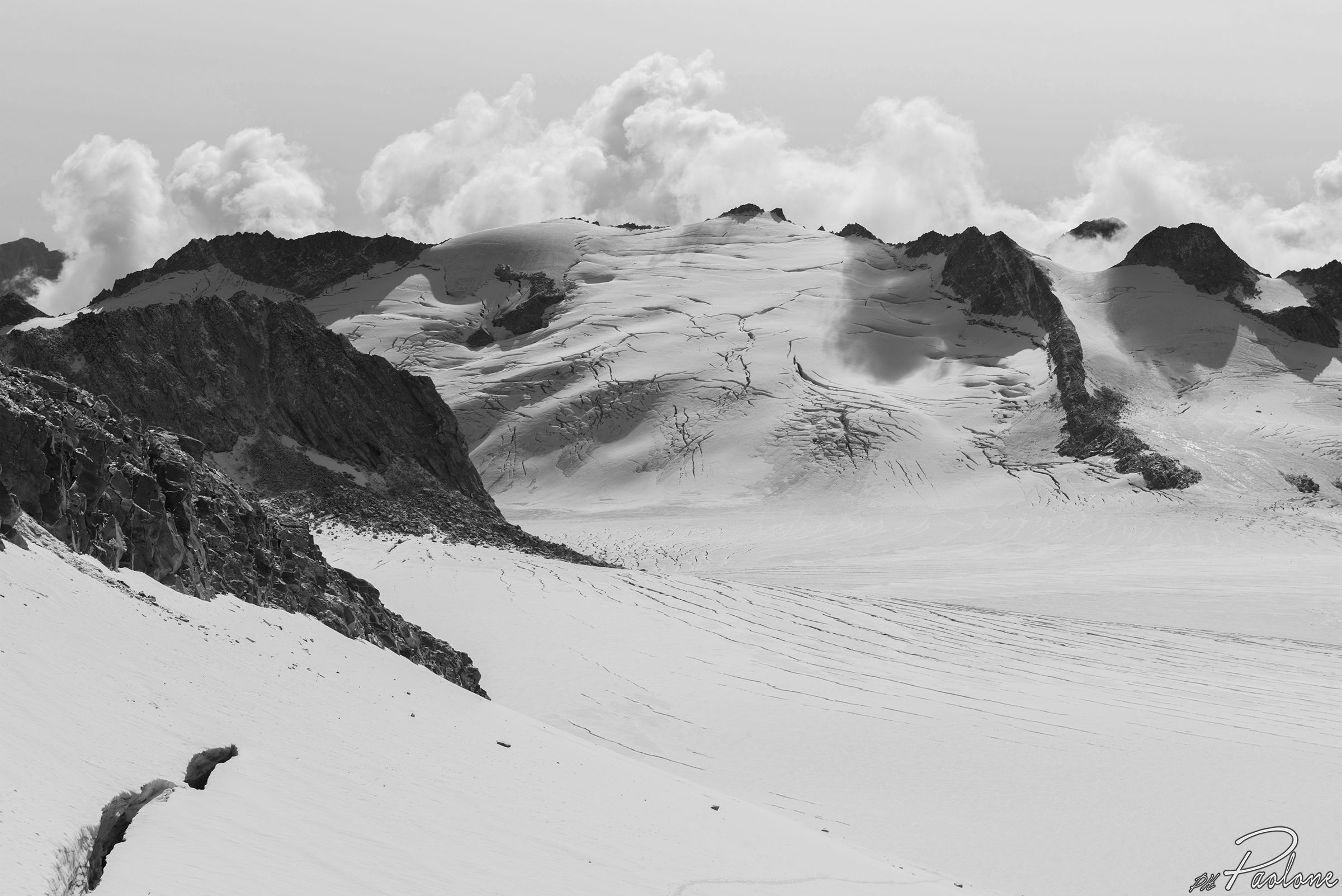 Crepacci in vista BW version