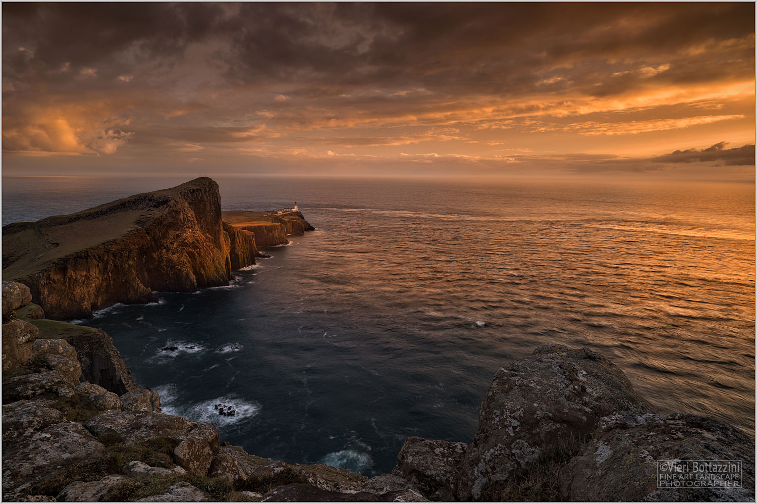 Spettacolare tramonto a Neist Point