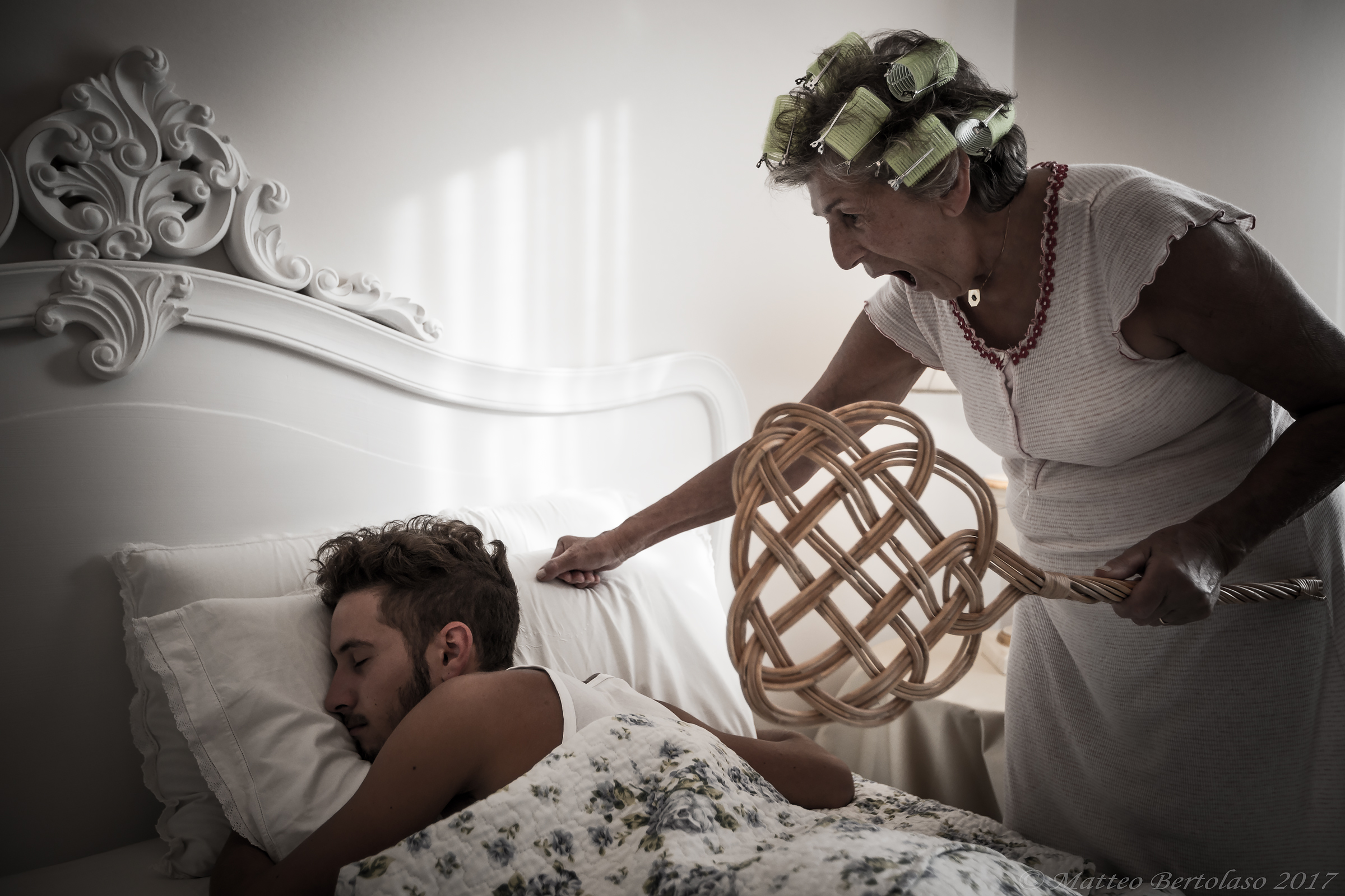 The alarm clock that sounds ...