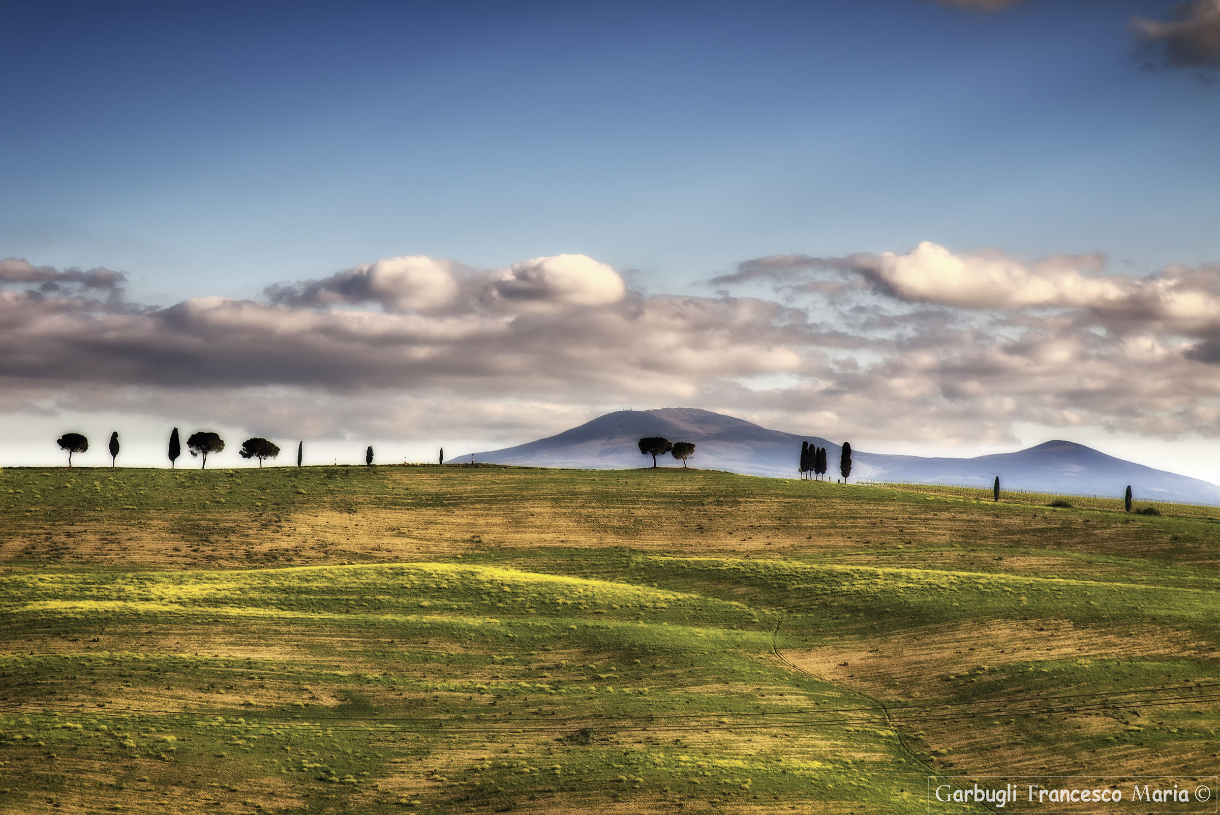 Spring memories in Val d'Orcia
