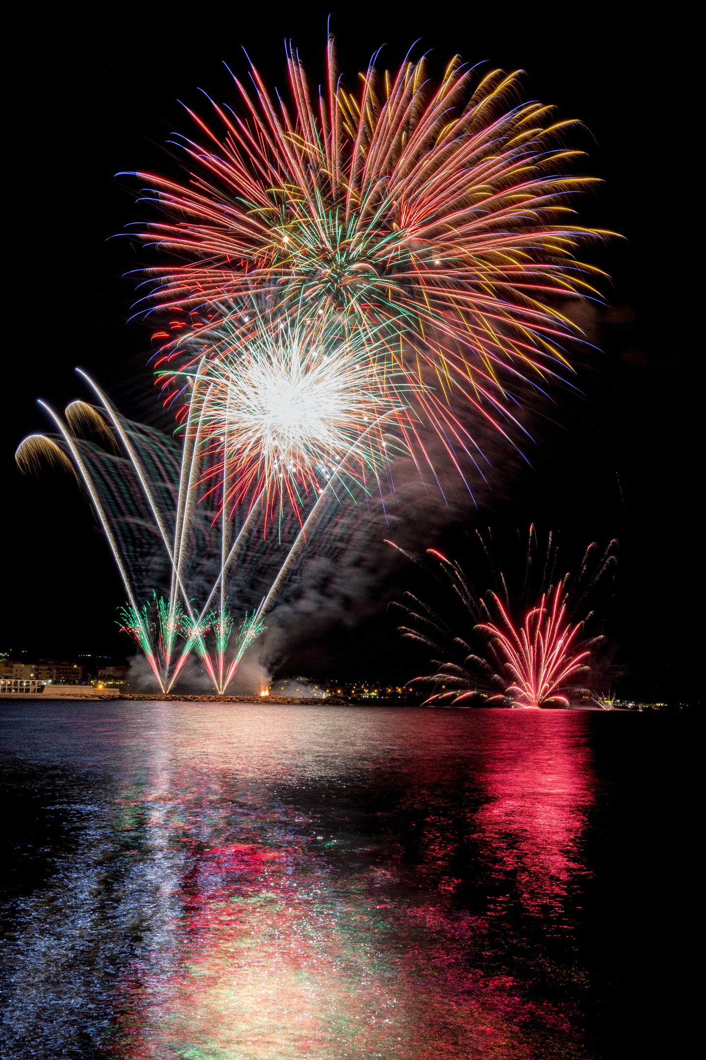 Fireworks in Civitavecchia