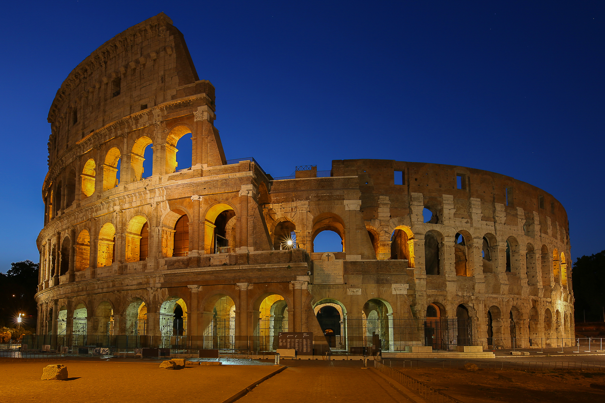 Colosseum at dawn