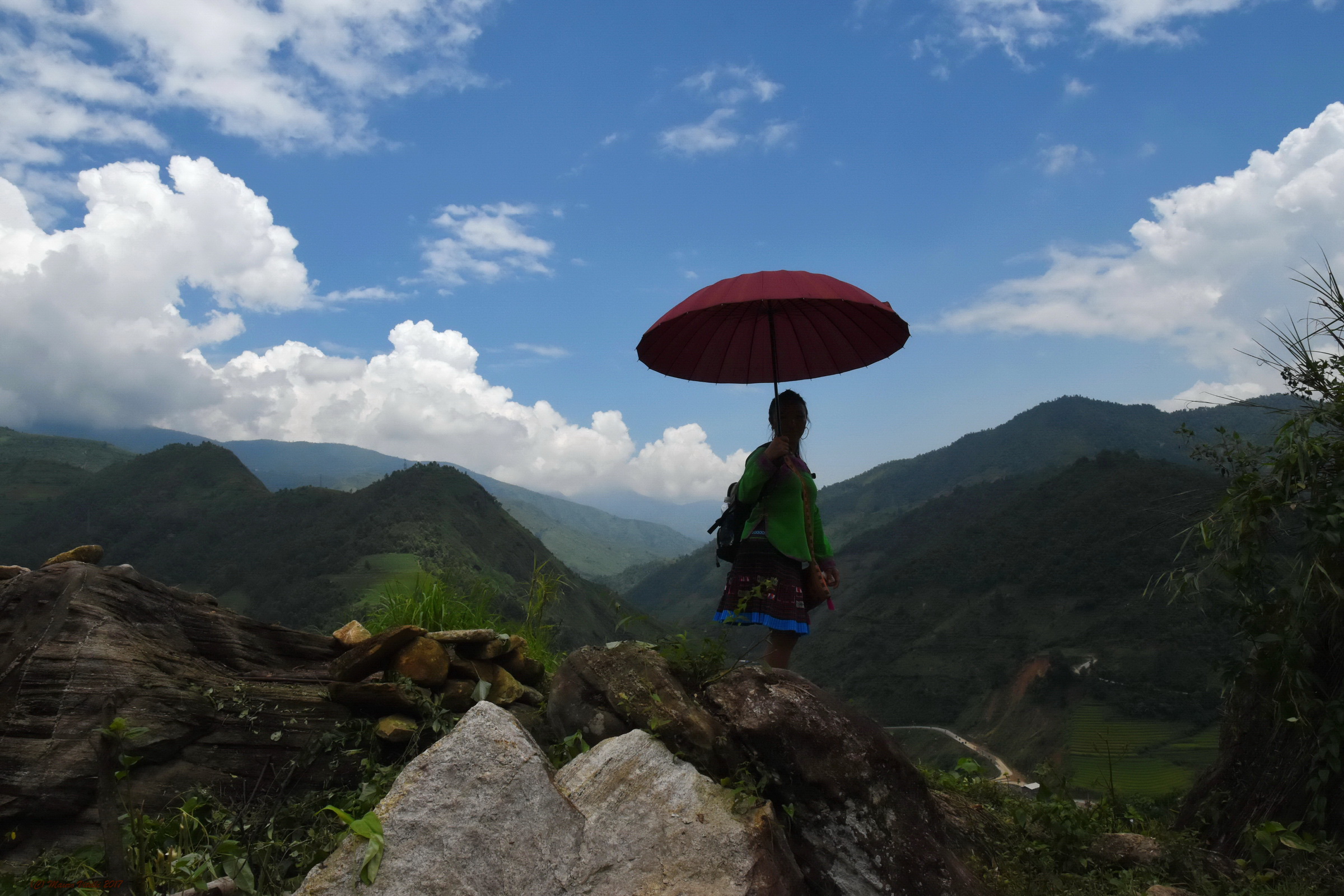 In the mountains of Sapa (Vietnam)