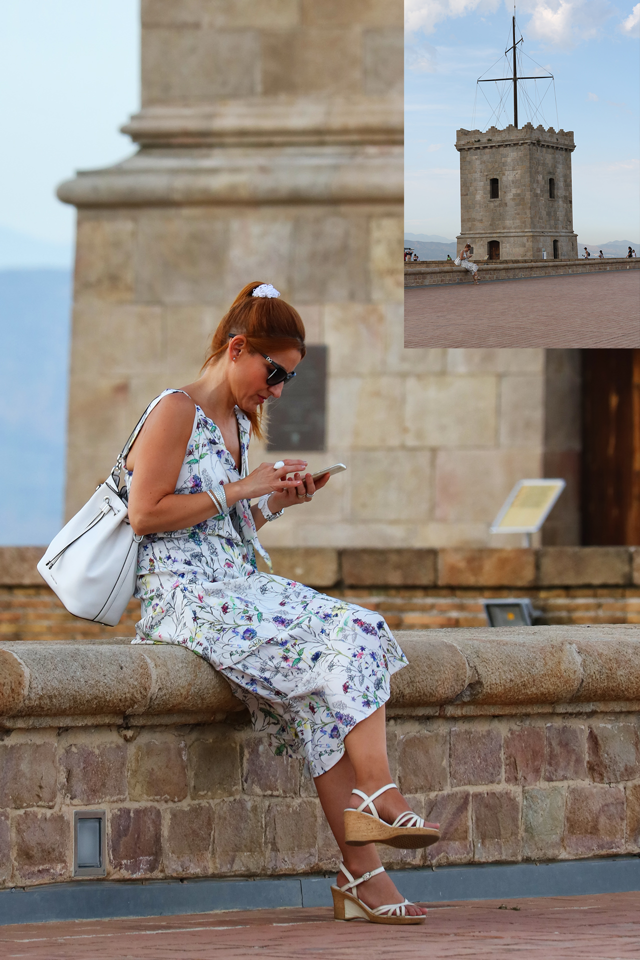 In connessione dal castello