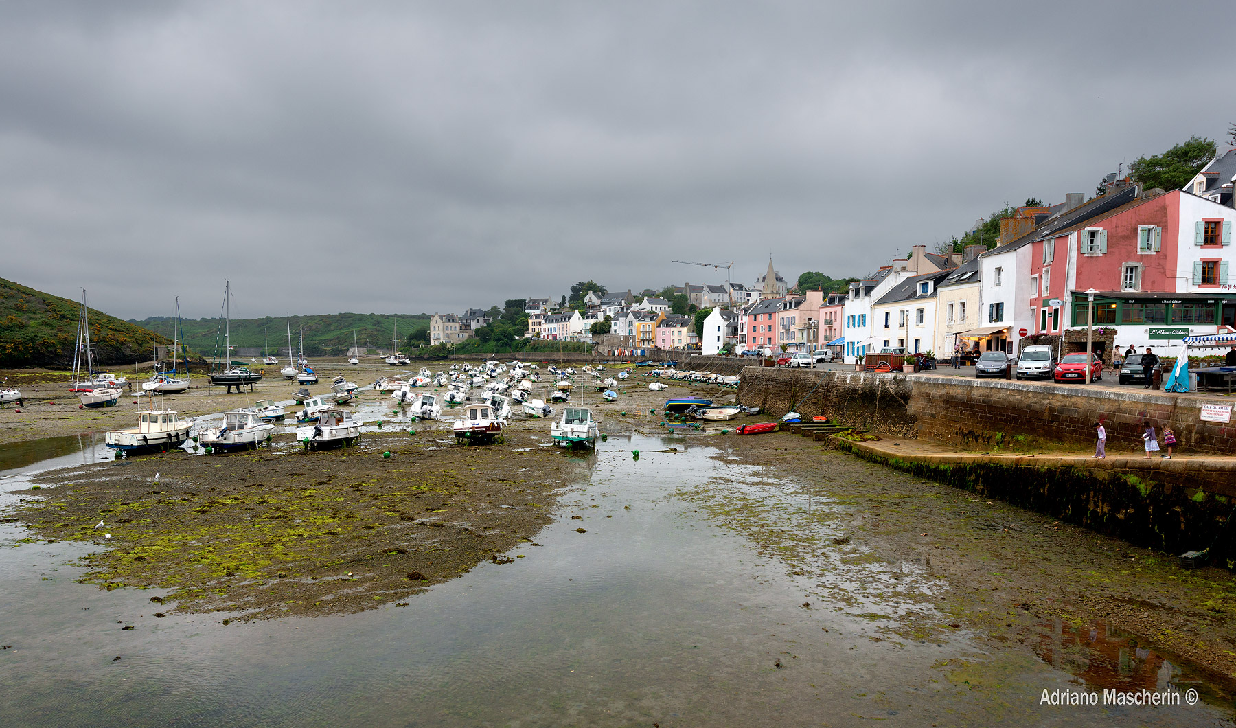 Bassa marea a port Sauzon