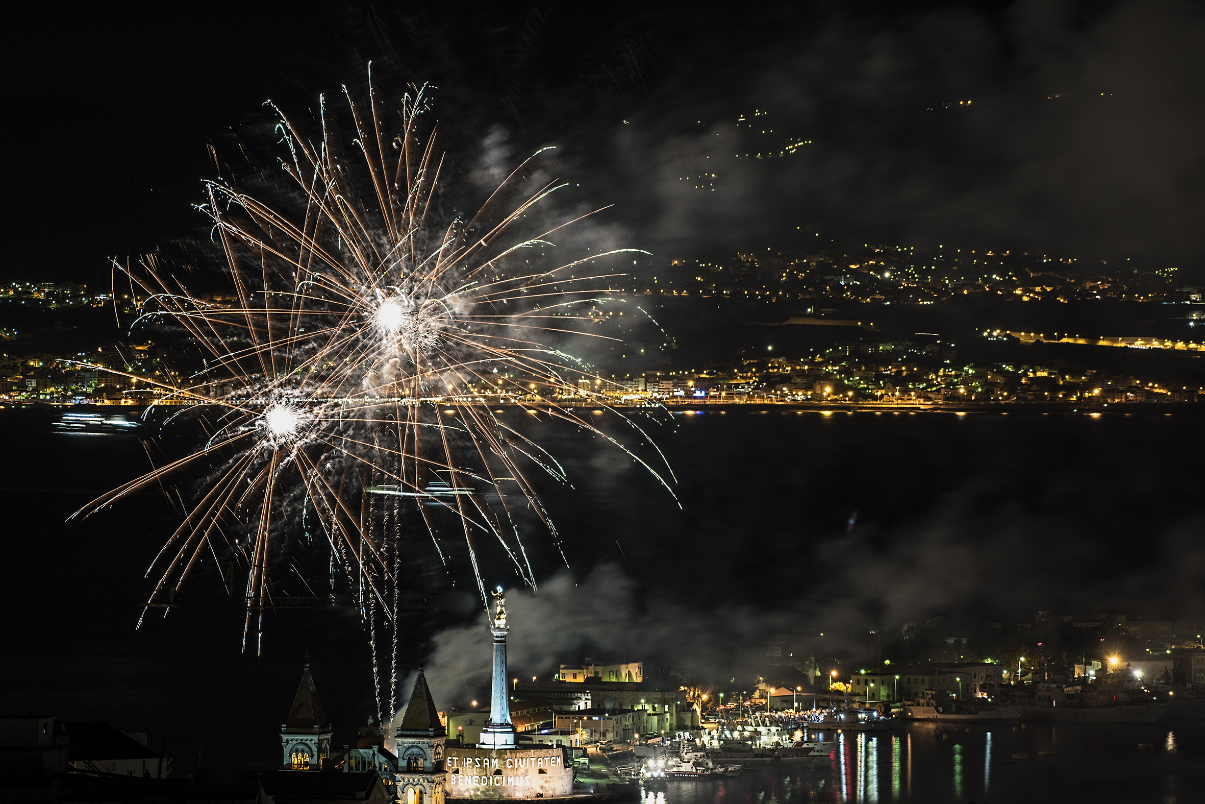 Messina - Fuochi del 15 agosto