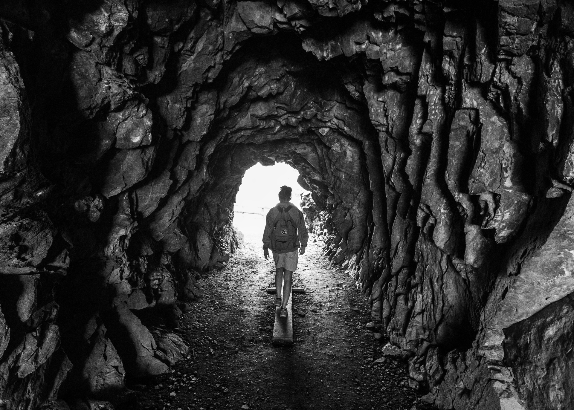 Through the darkness