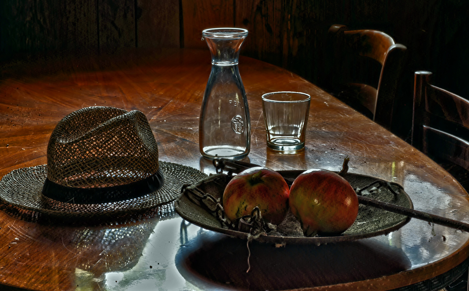 two apples and one quarter