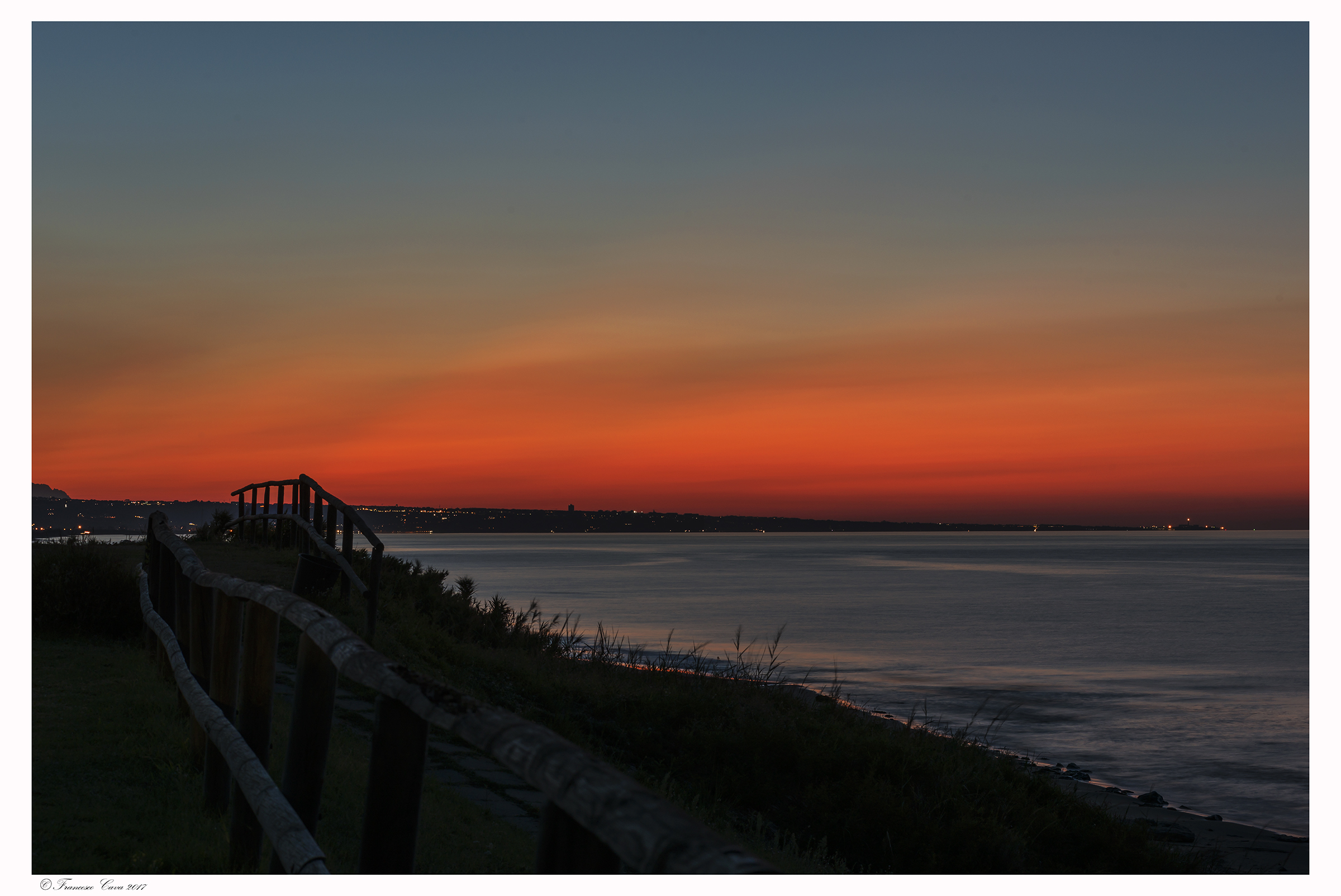 Sunset at Petacciato Marina