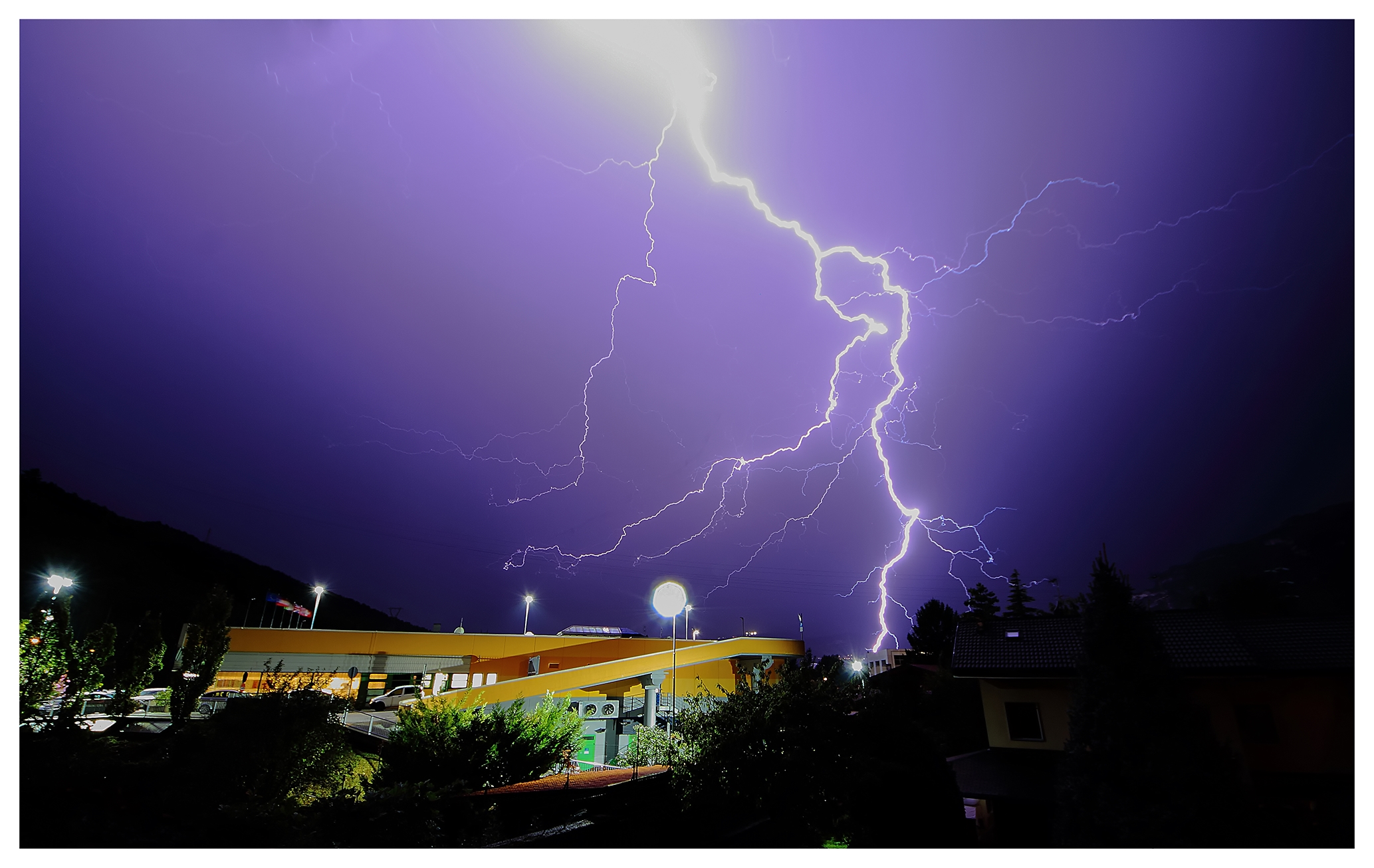 Lightning (very close)