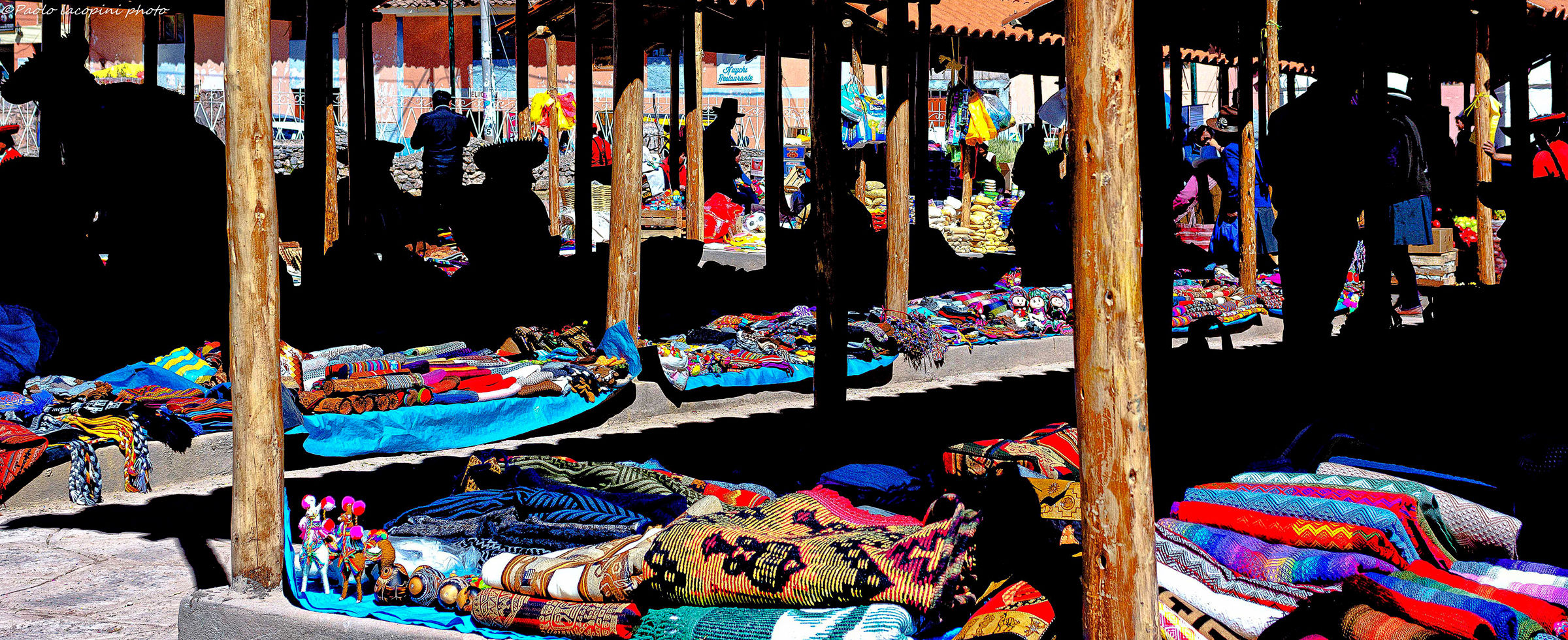 Il mercato di Chinchero. Valle Sacra. Perù