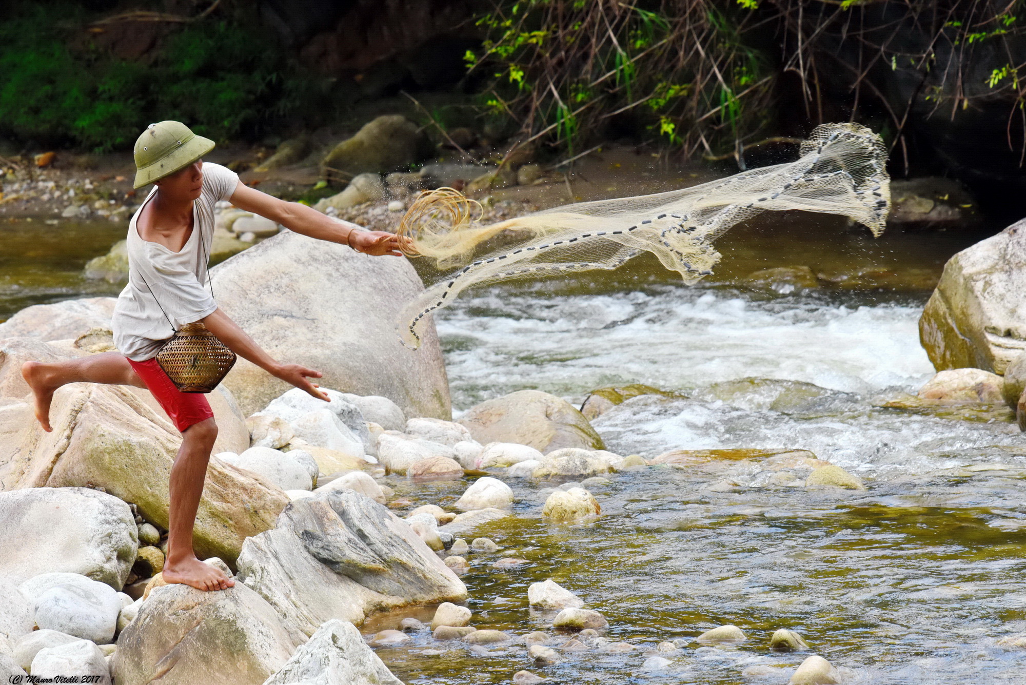 Fisherman with Rezzaglio (Vietnam)