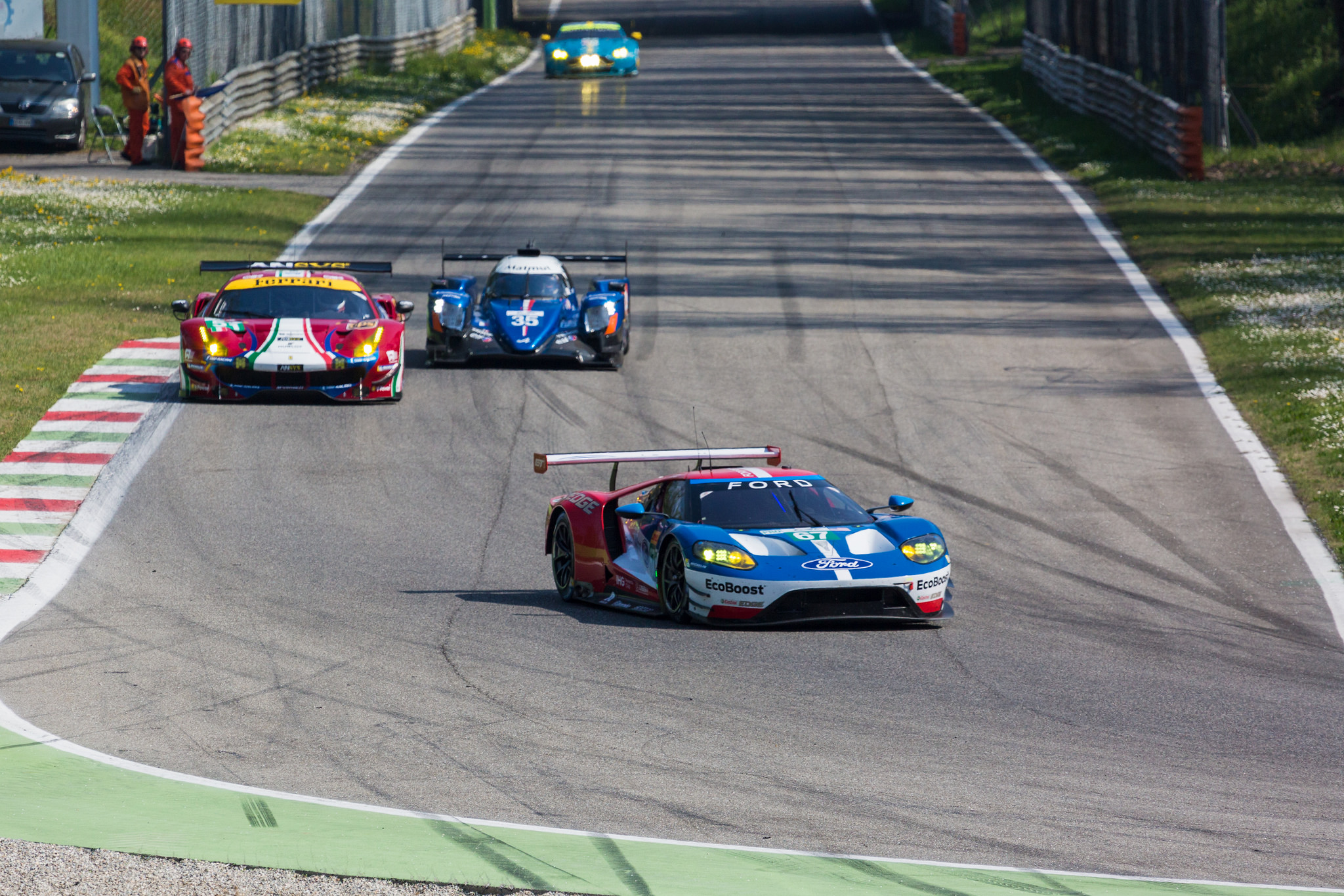 Ford, Ferrari, Alpine and Aston Martin