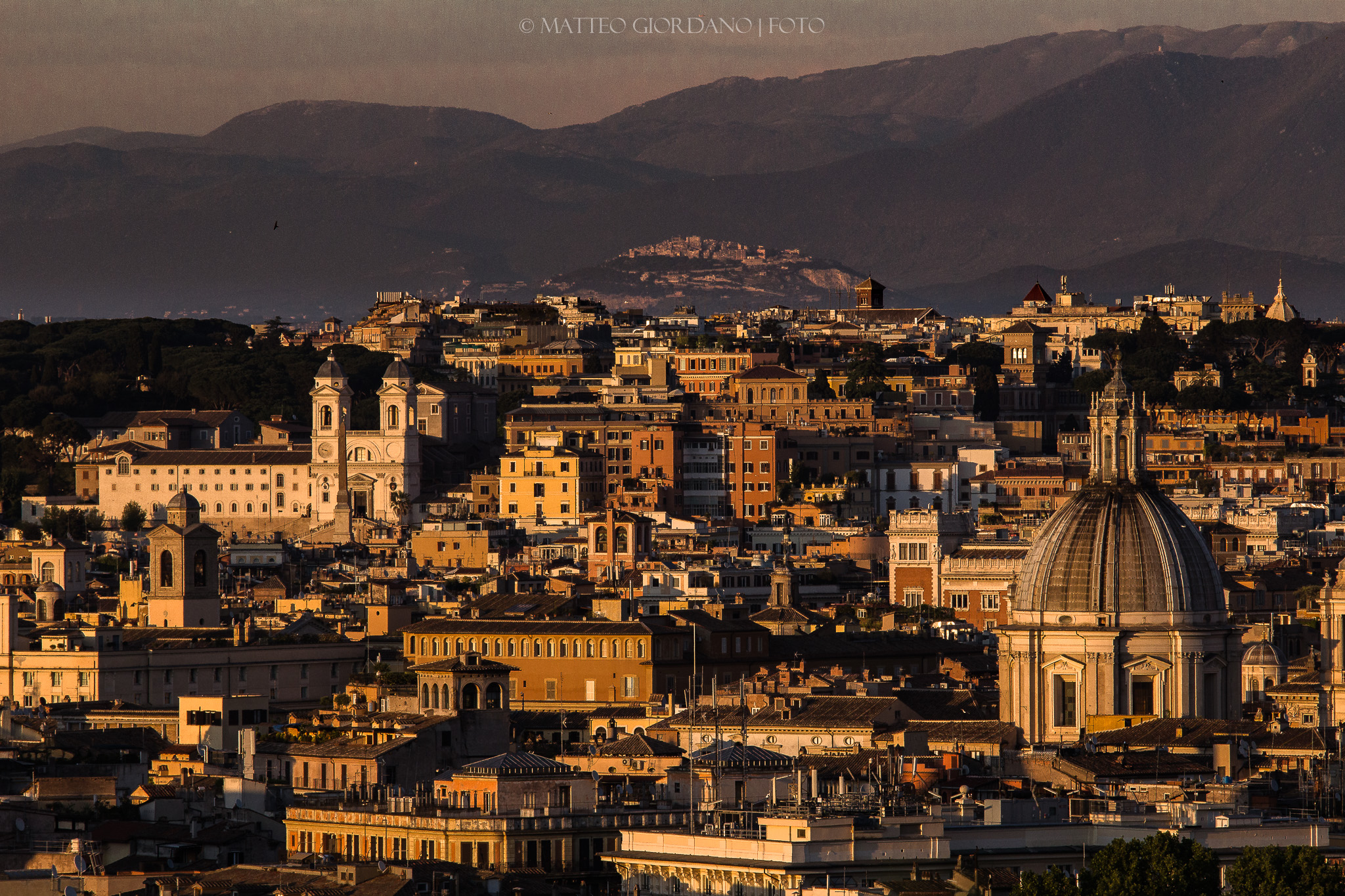 View of Rome from the Gianicolo