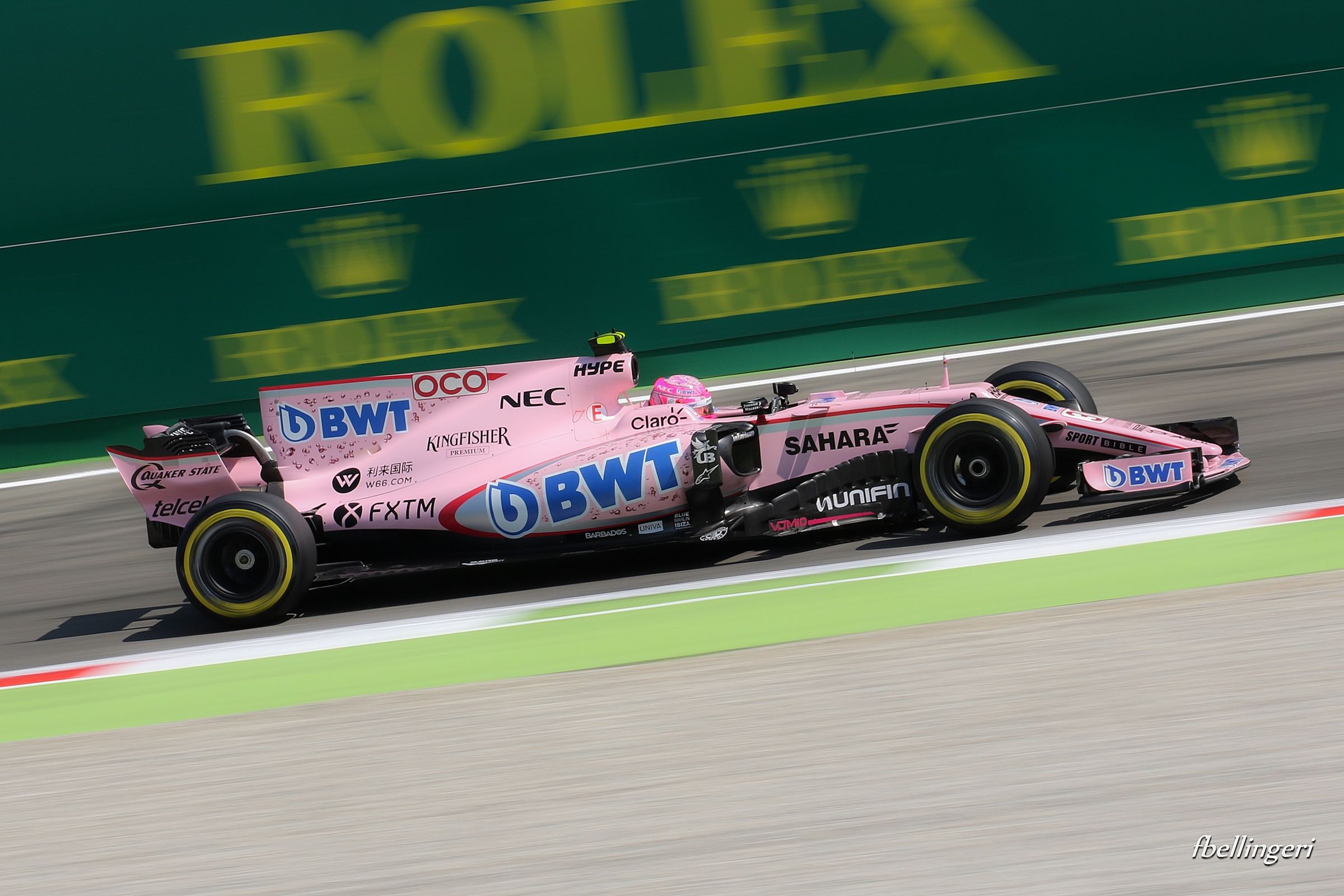 Monza in pink