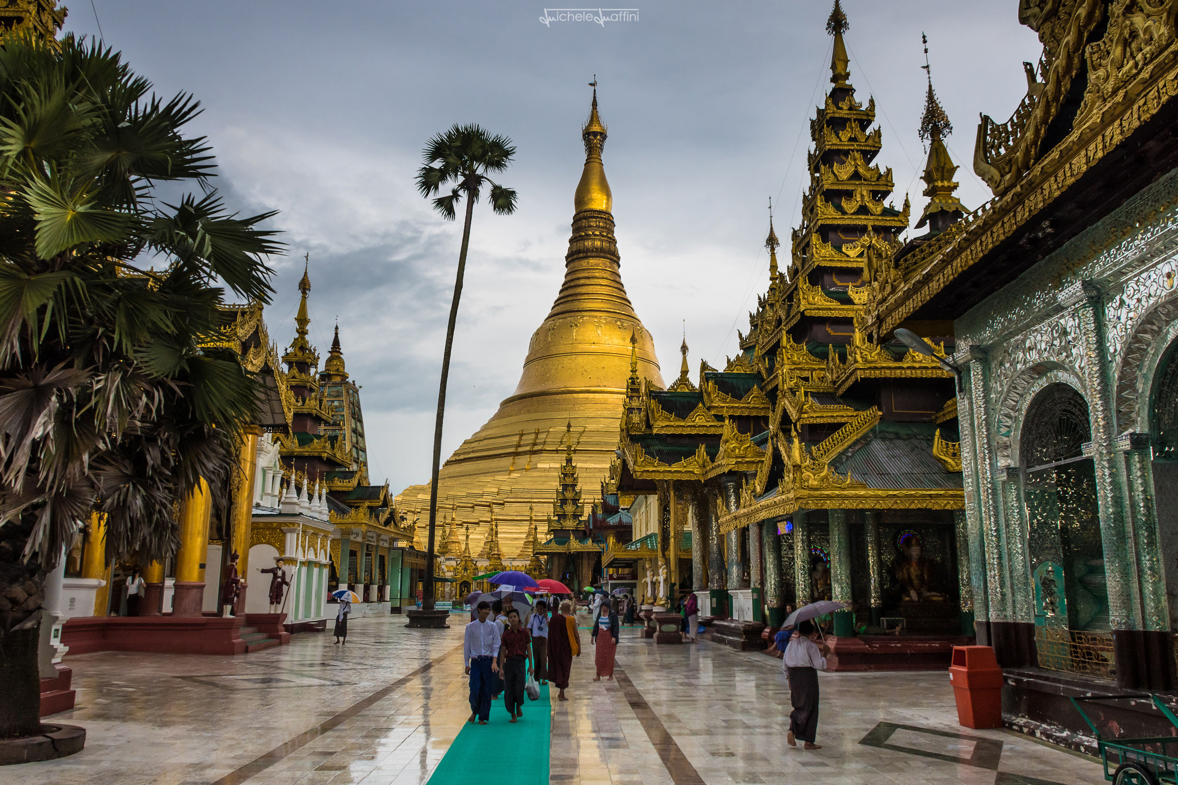 Myanmar - Yangon, Pagoda Shwedagon