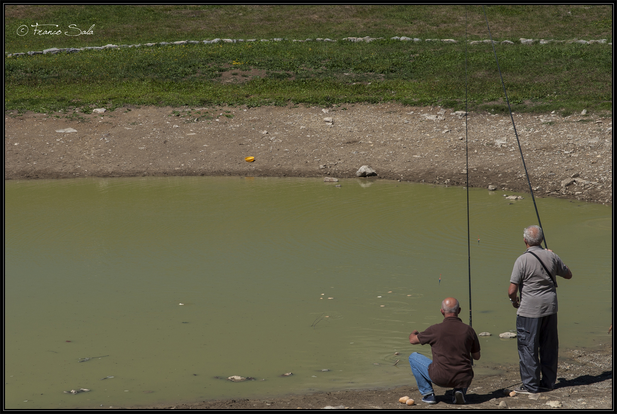 Pesca in.....pozzanghera