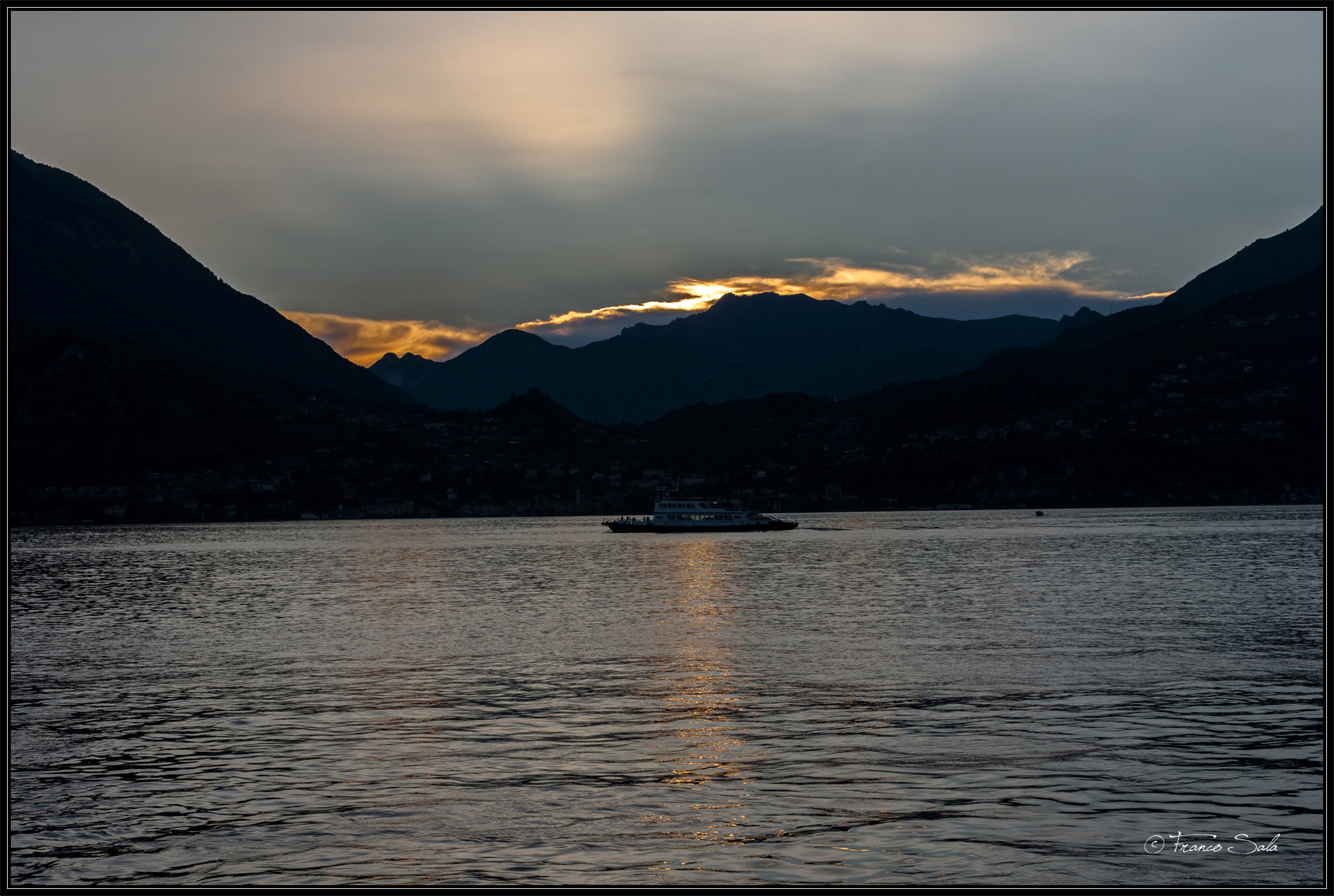 Varenna al tramonto