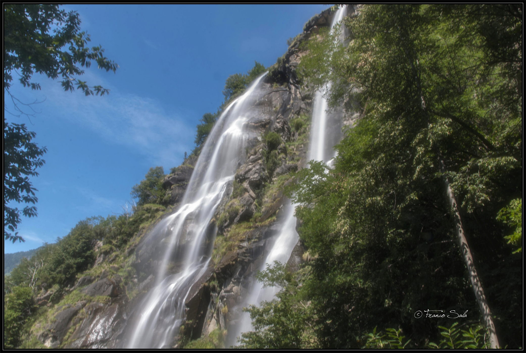 Acquafraggia Waterfalls