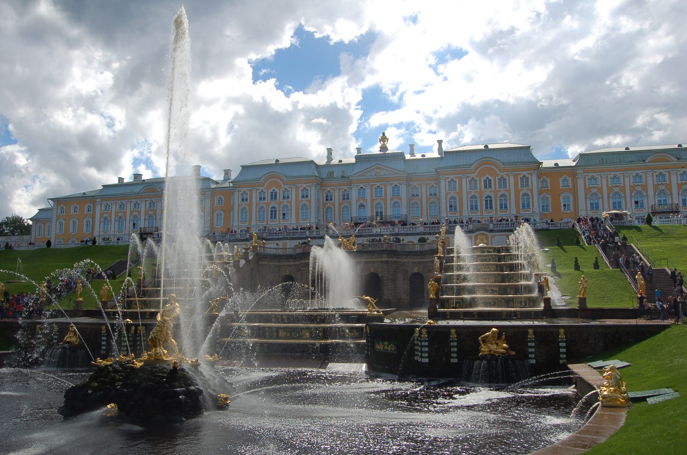 La residenza estiva, Peterhof, Russia