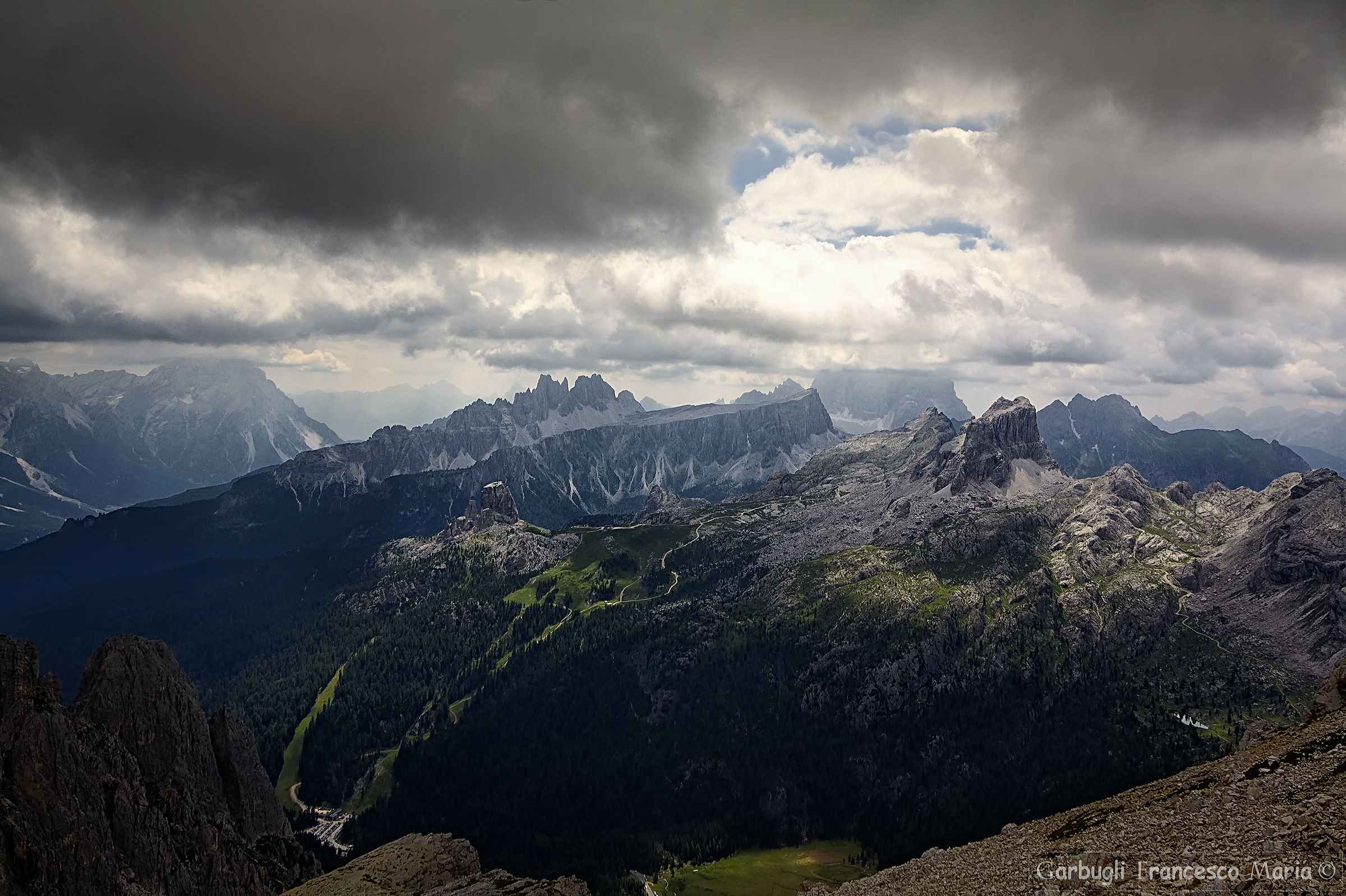 Panorama dal Lagazuoi