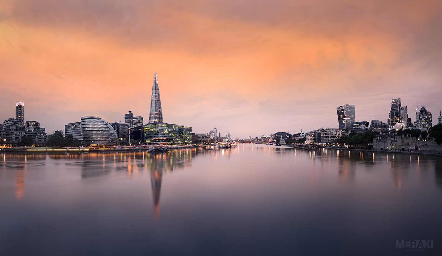 London Tranquillity at Sunrise