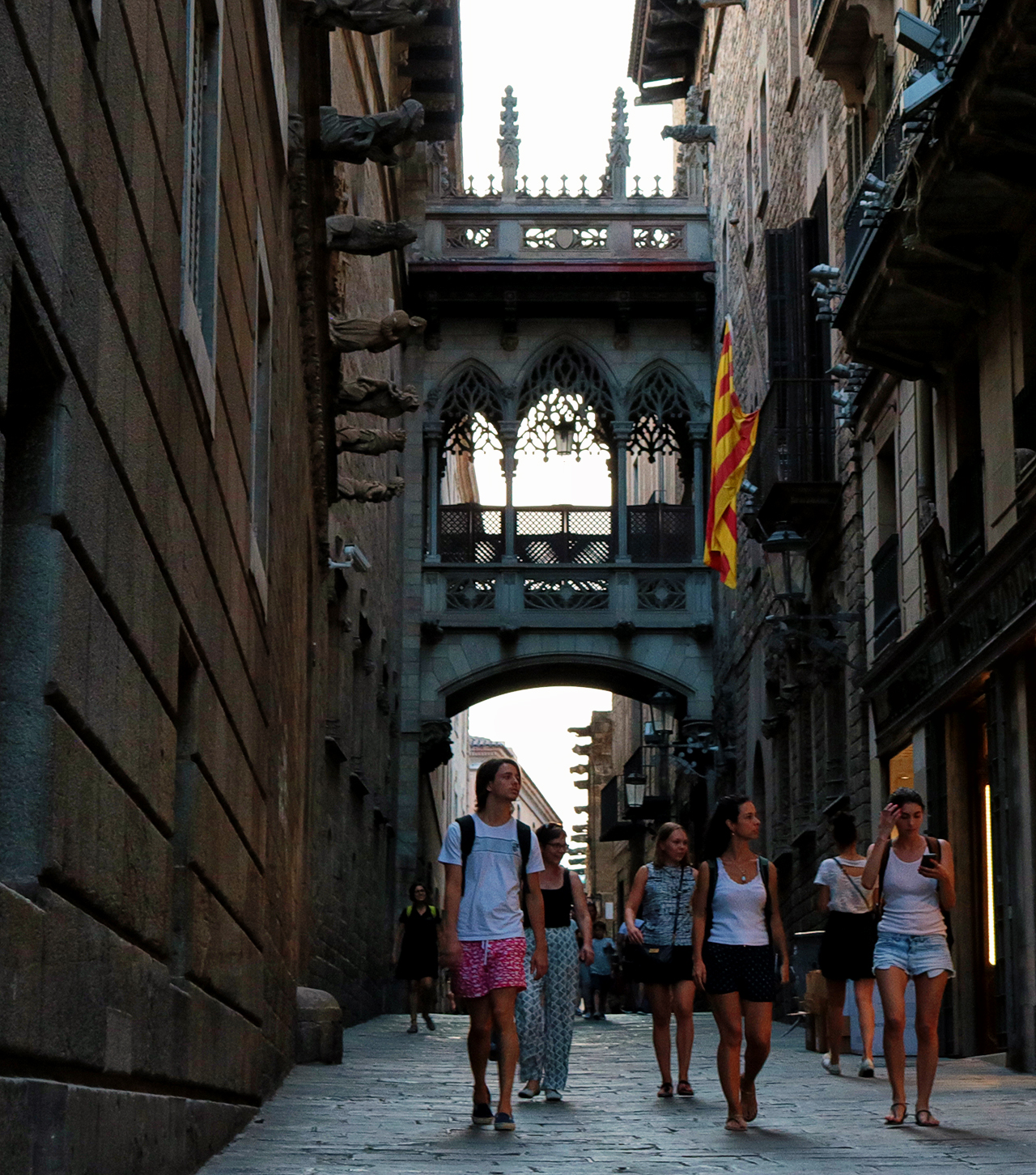 Walk to the Barrio Gotico