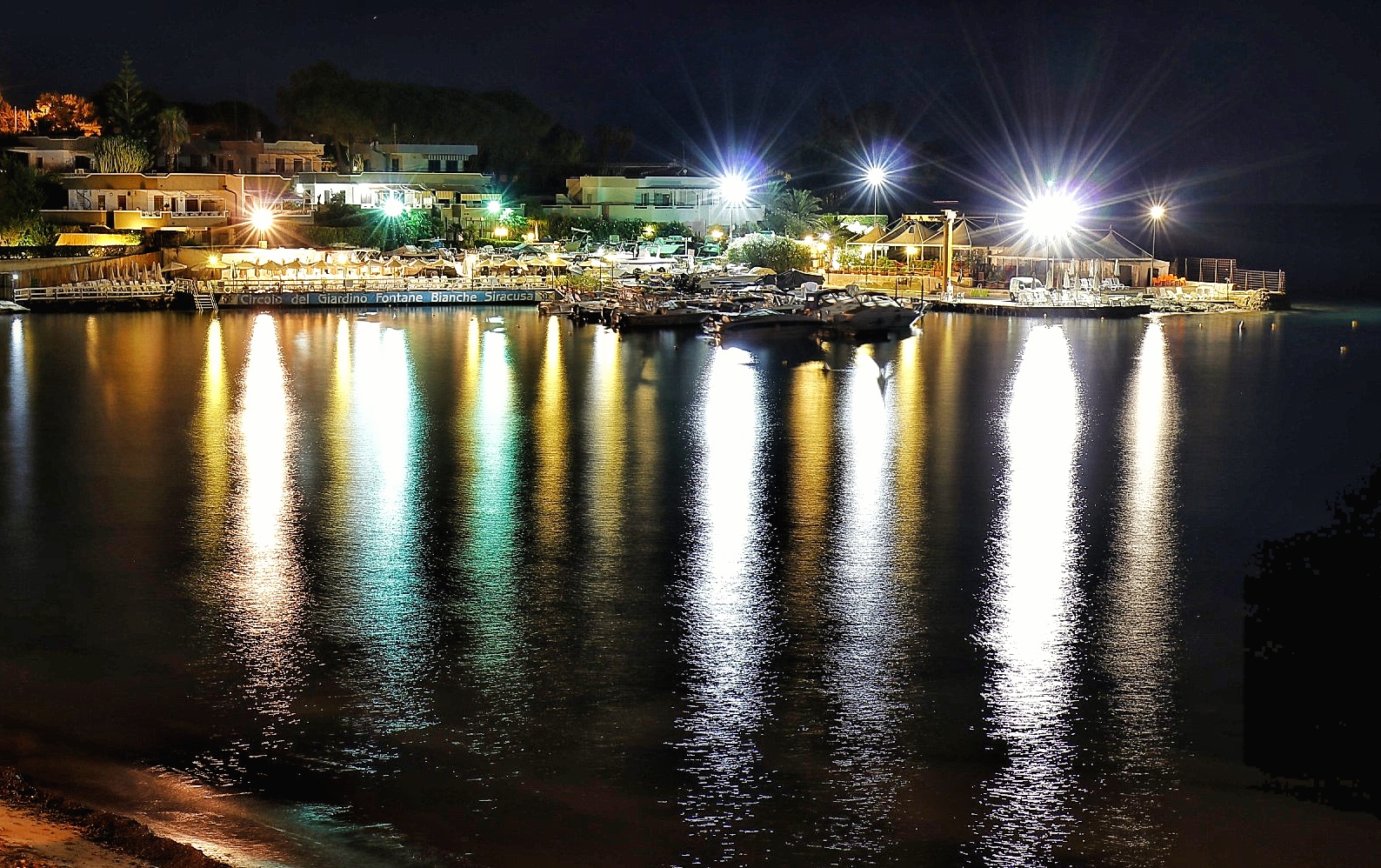 Reflections ... fireworks ..