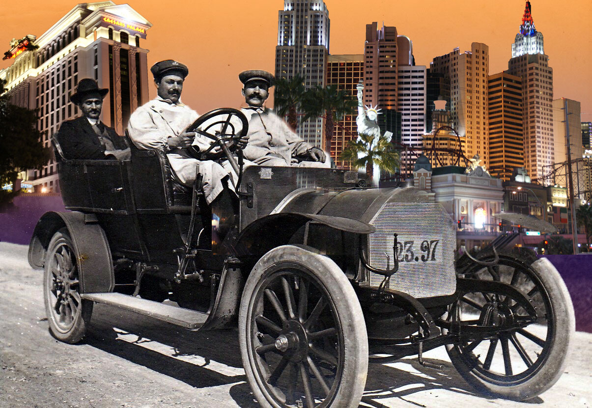 Zio Bigin nel 1912 a....Las Vegas !?