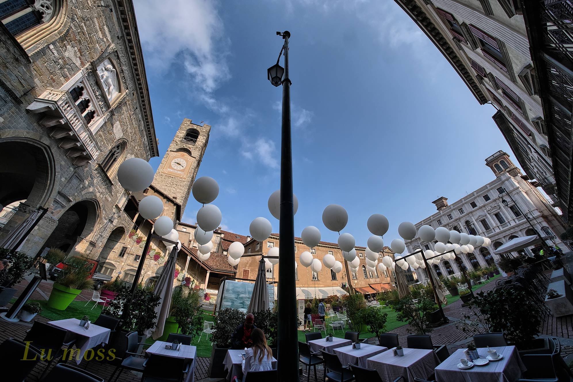 Bergamo Piazza Vecchia 1- i maestri del paesaggio