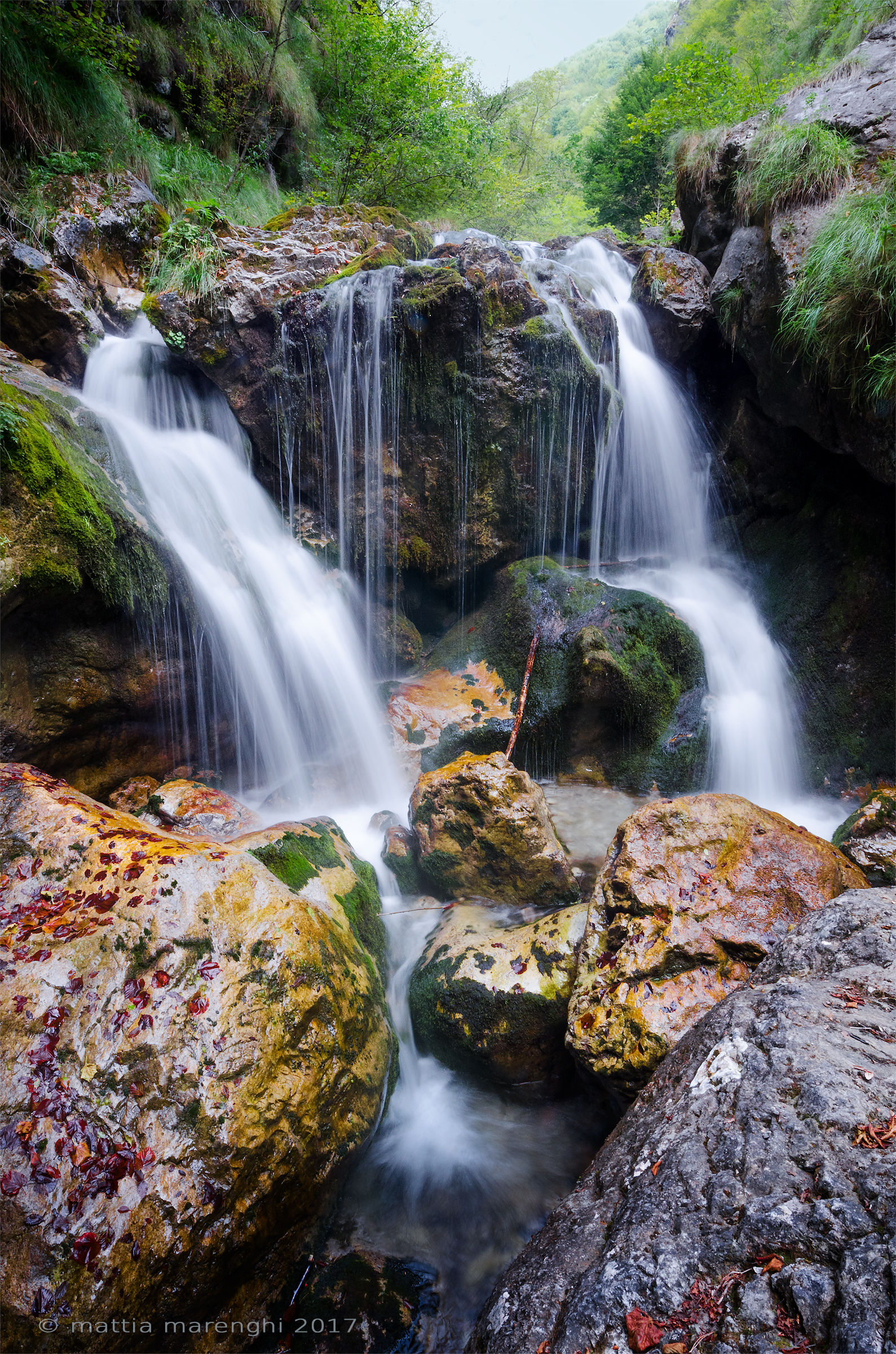 Cascata in Val Vertova