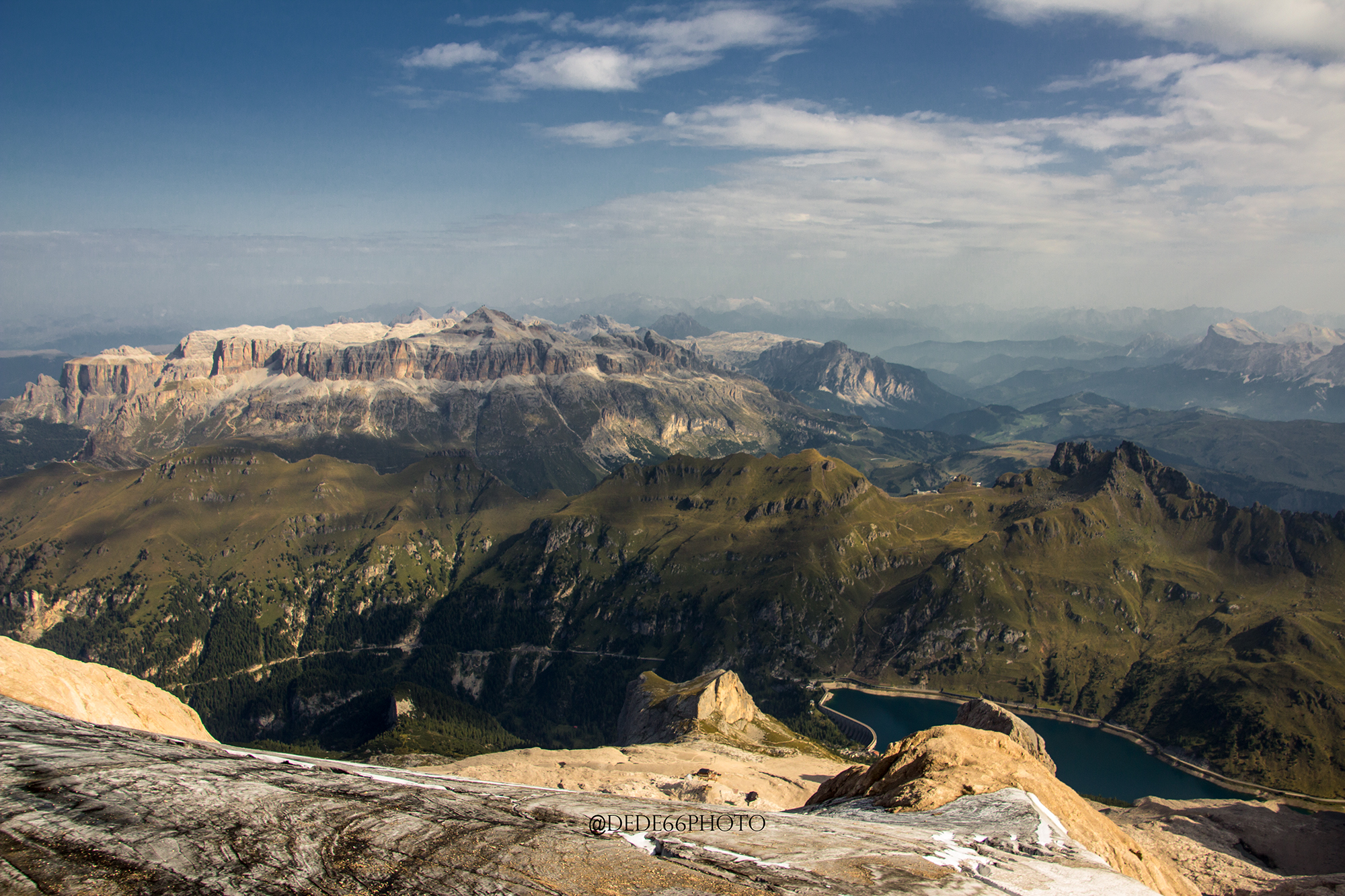 View from Marmolada