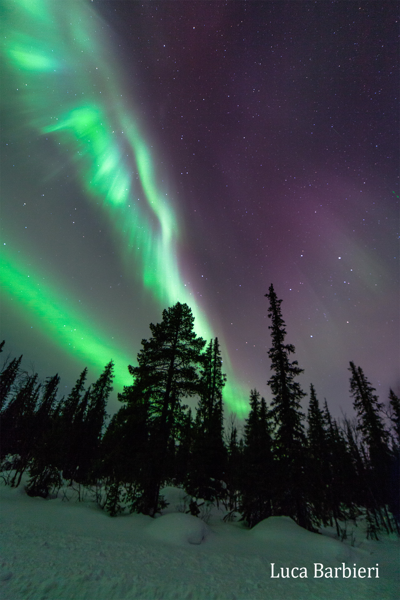 Sunset - Kiruna - Sweden
