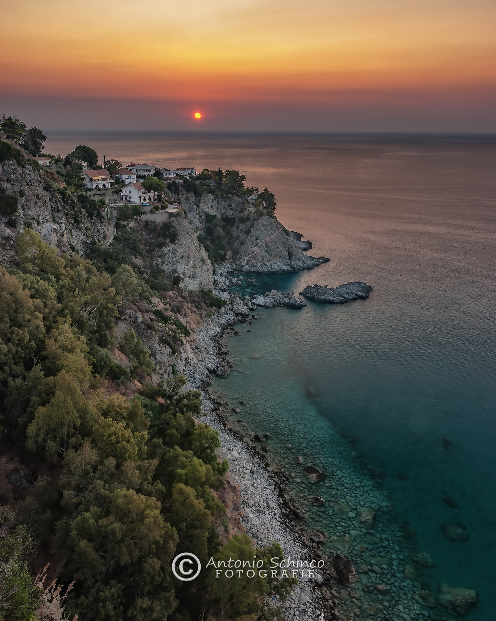 Santa Maria del Mare at sunrise (Vertical)
