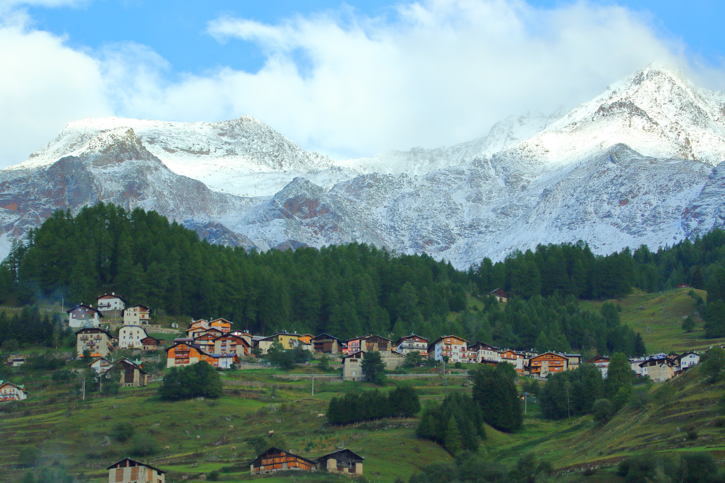 Mount Vioz, Trentino, glimpse