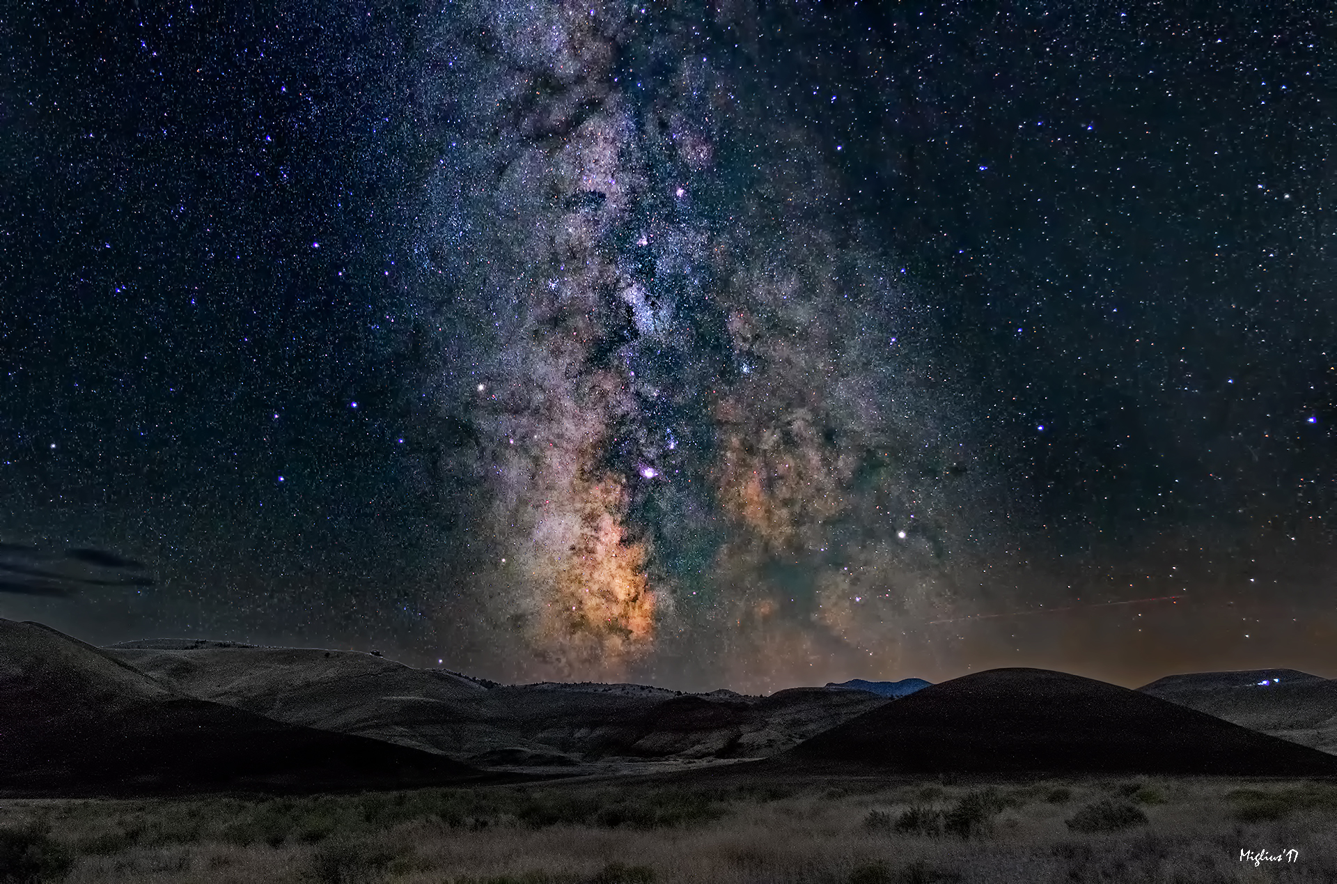 Via lattea inseguita