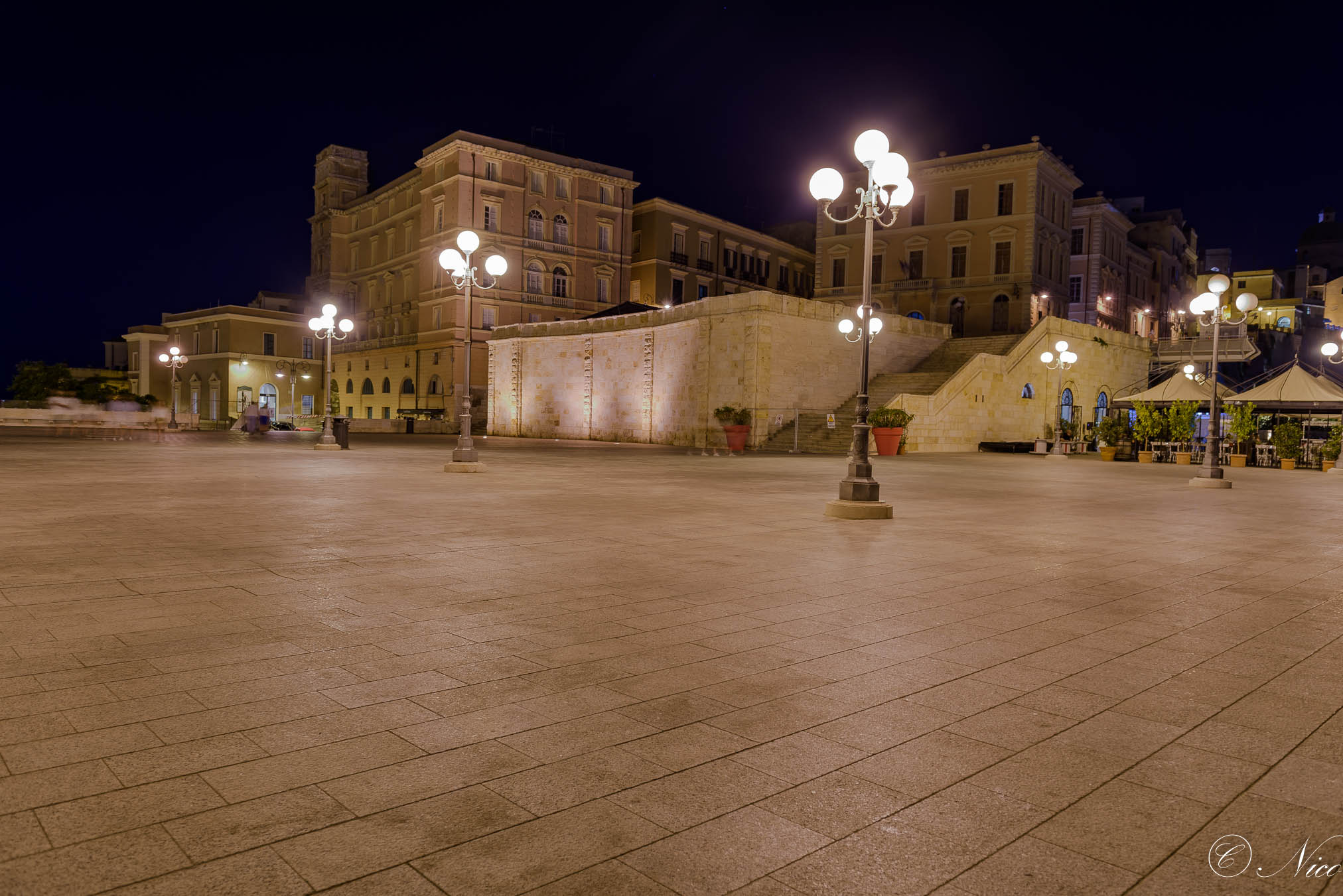 Tra le luci del Bastione San Remy
