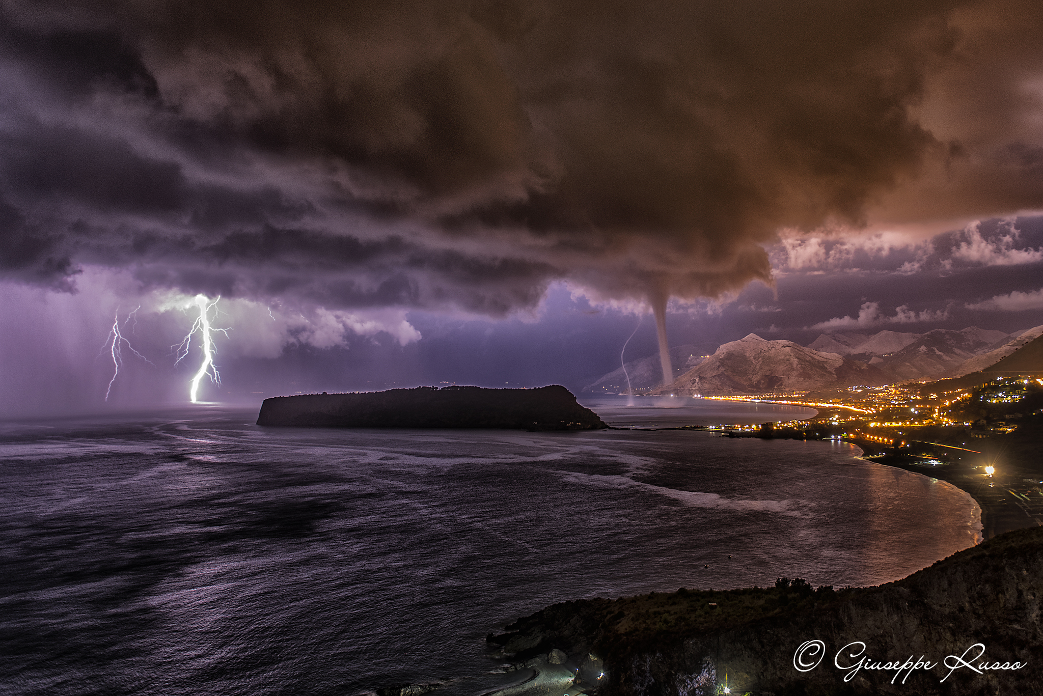 Apocalyptic picture in Praia a Mare