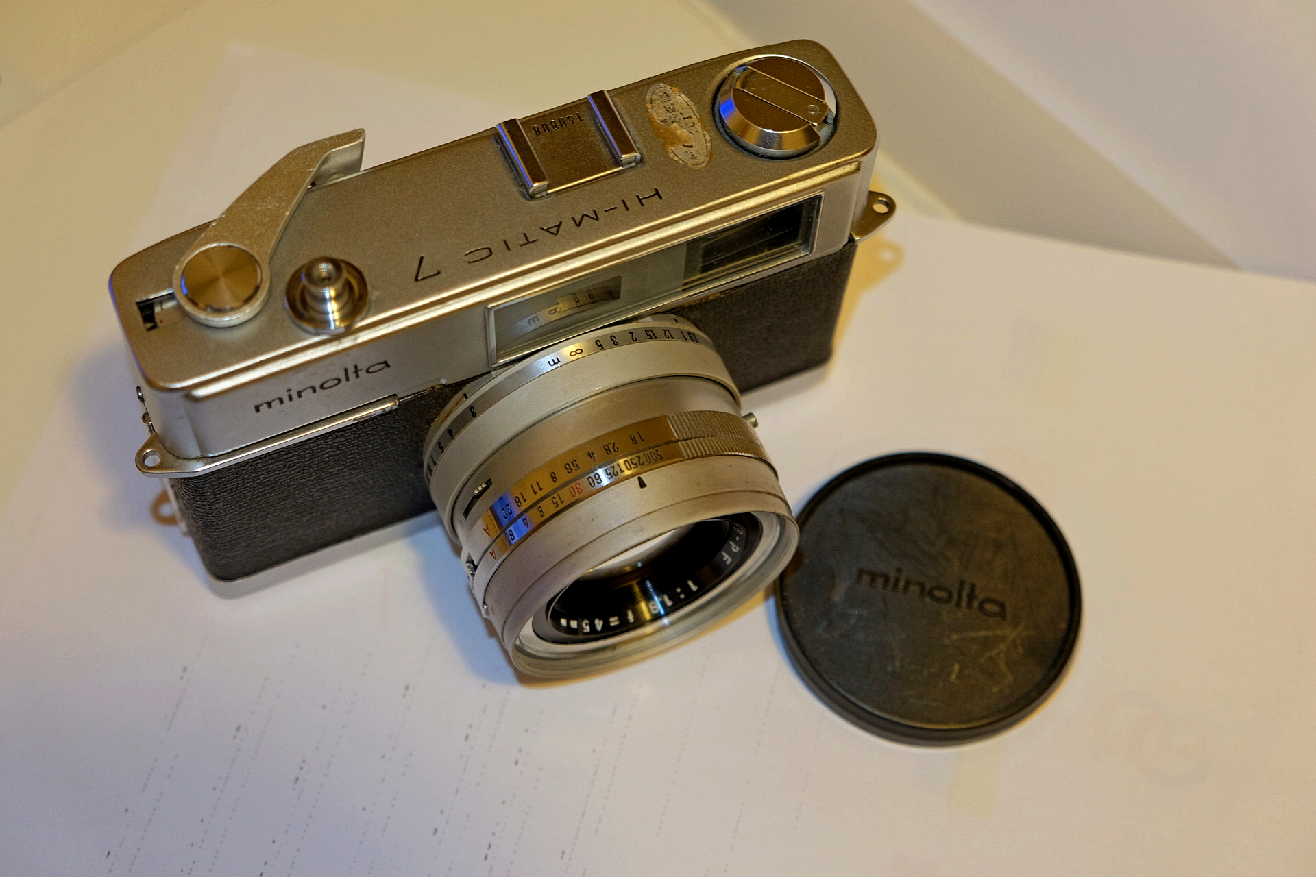 Minolta hi-matic 7