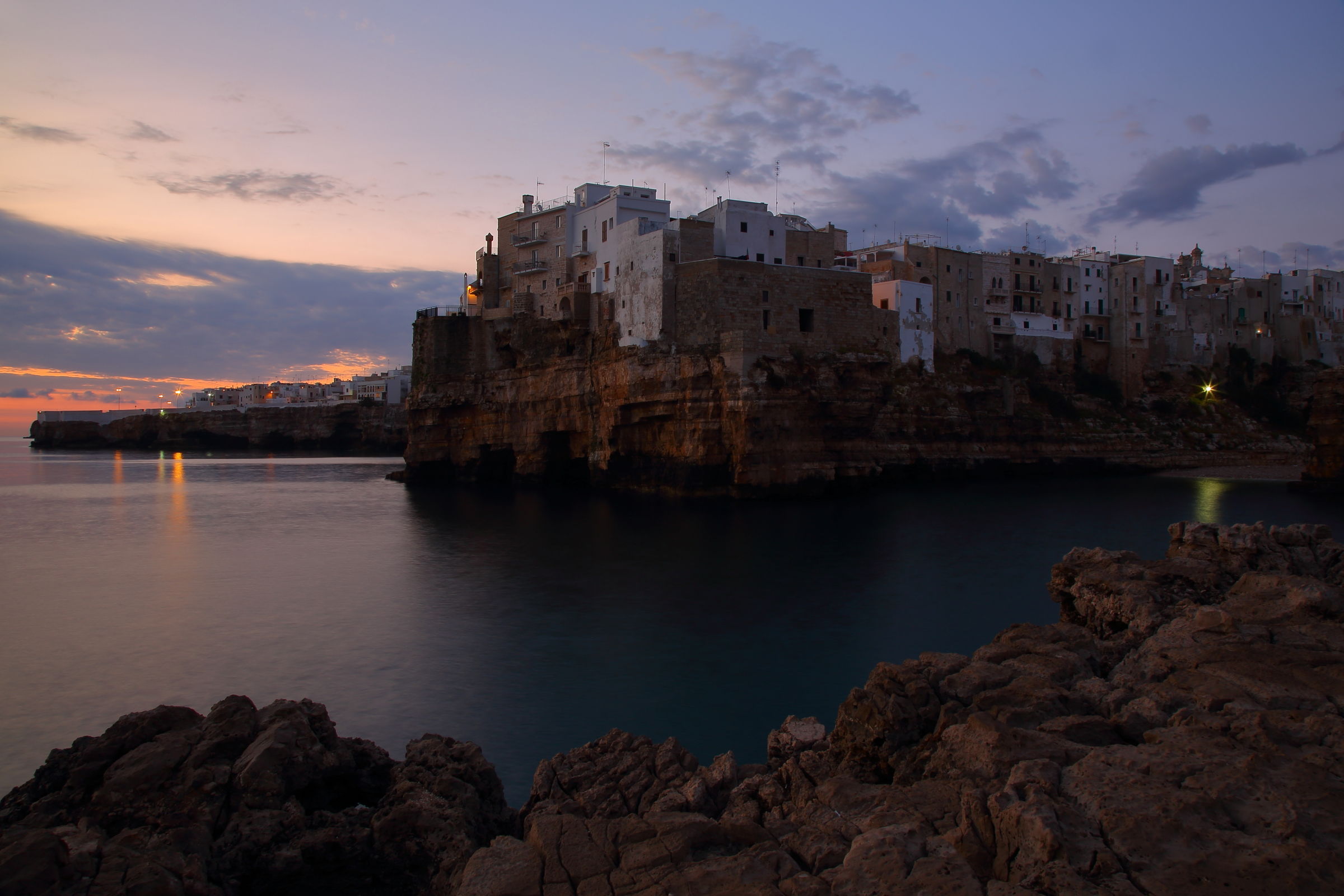 Sunrise at Polignano