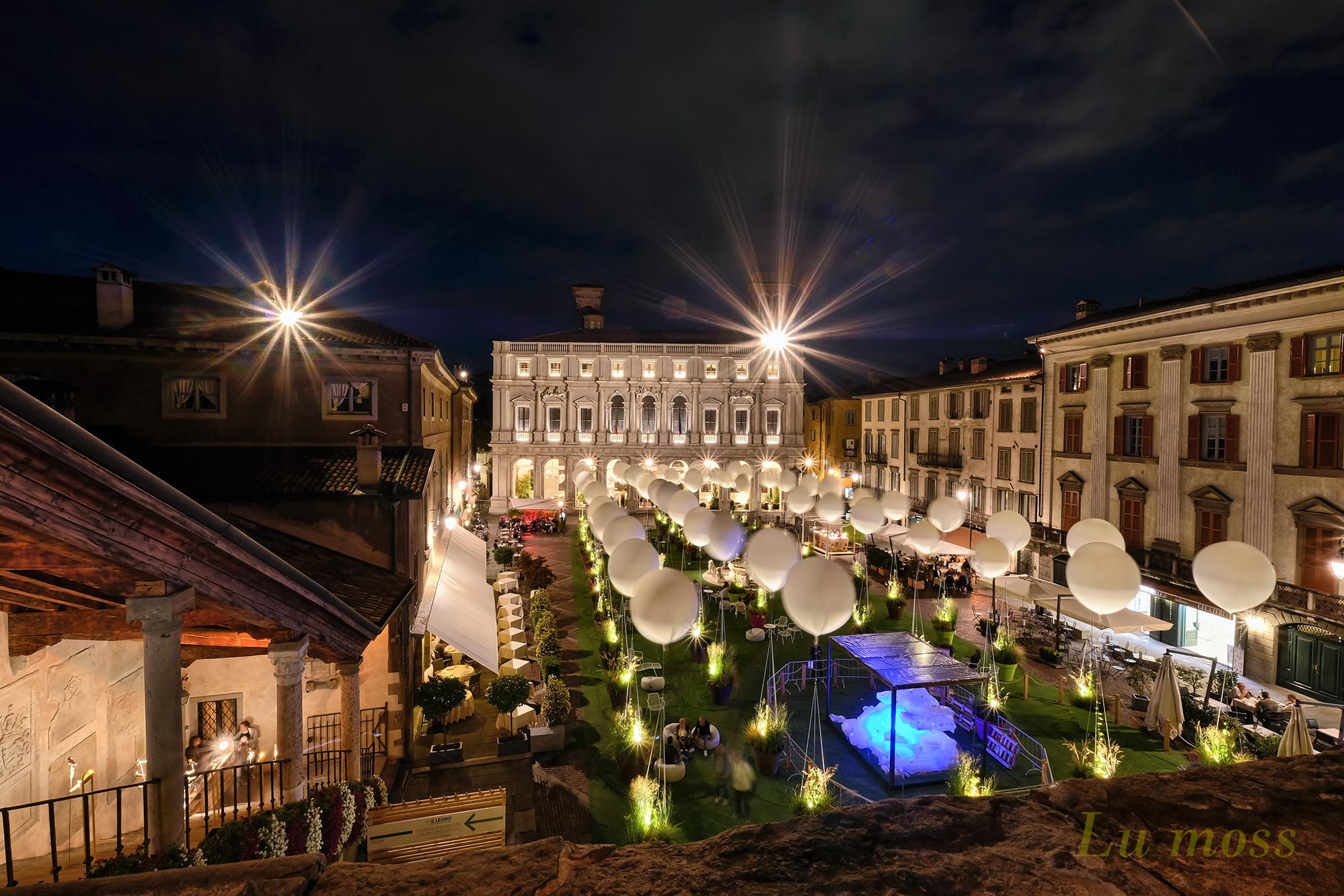 Bergamo Alta - Landscape masters by night. 1