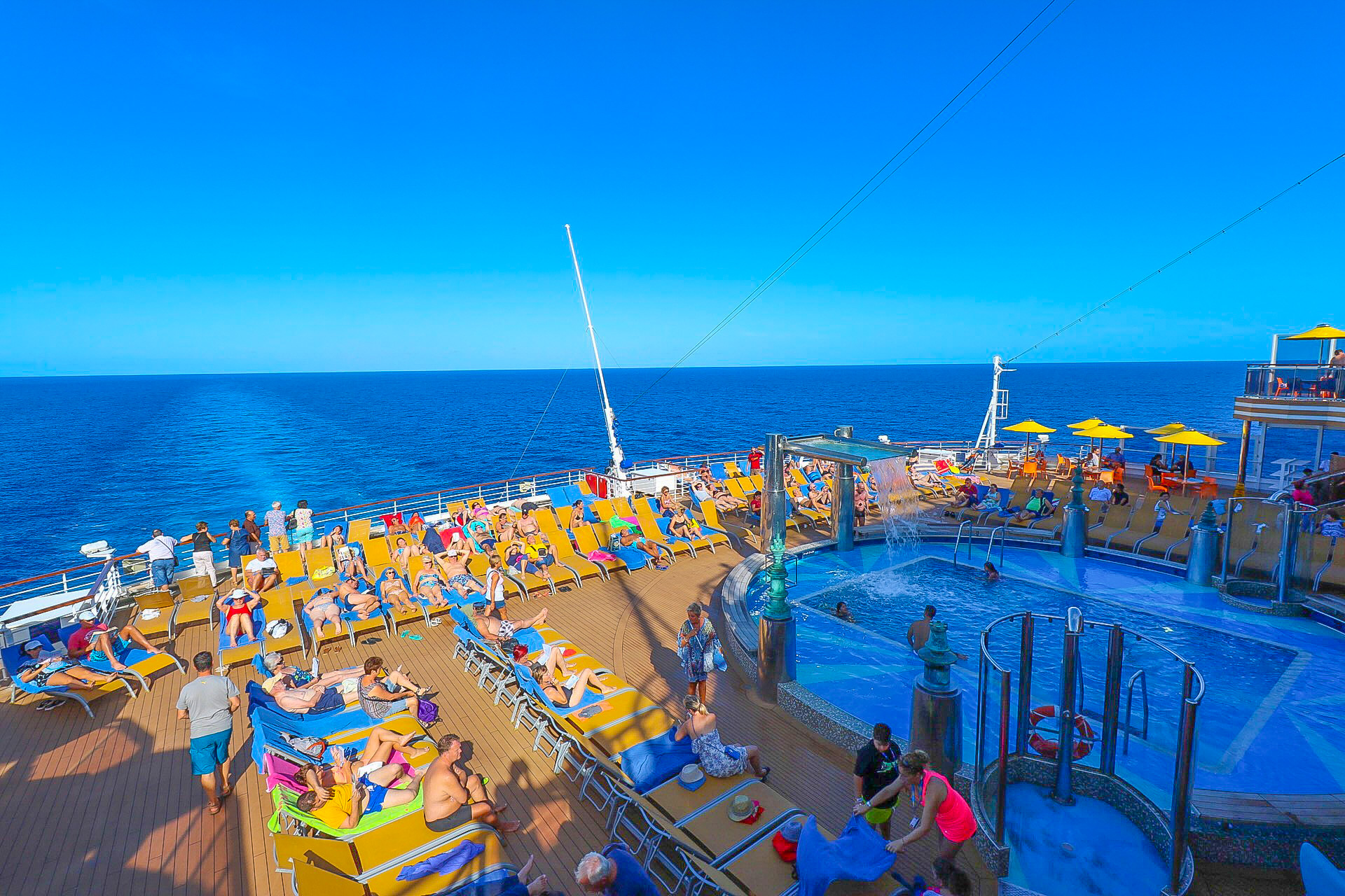 As long as the boat goes ...