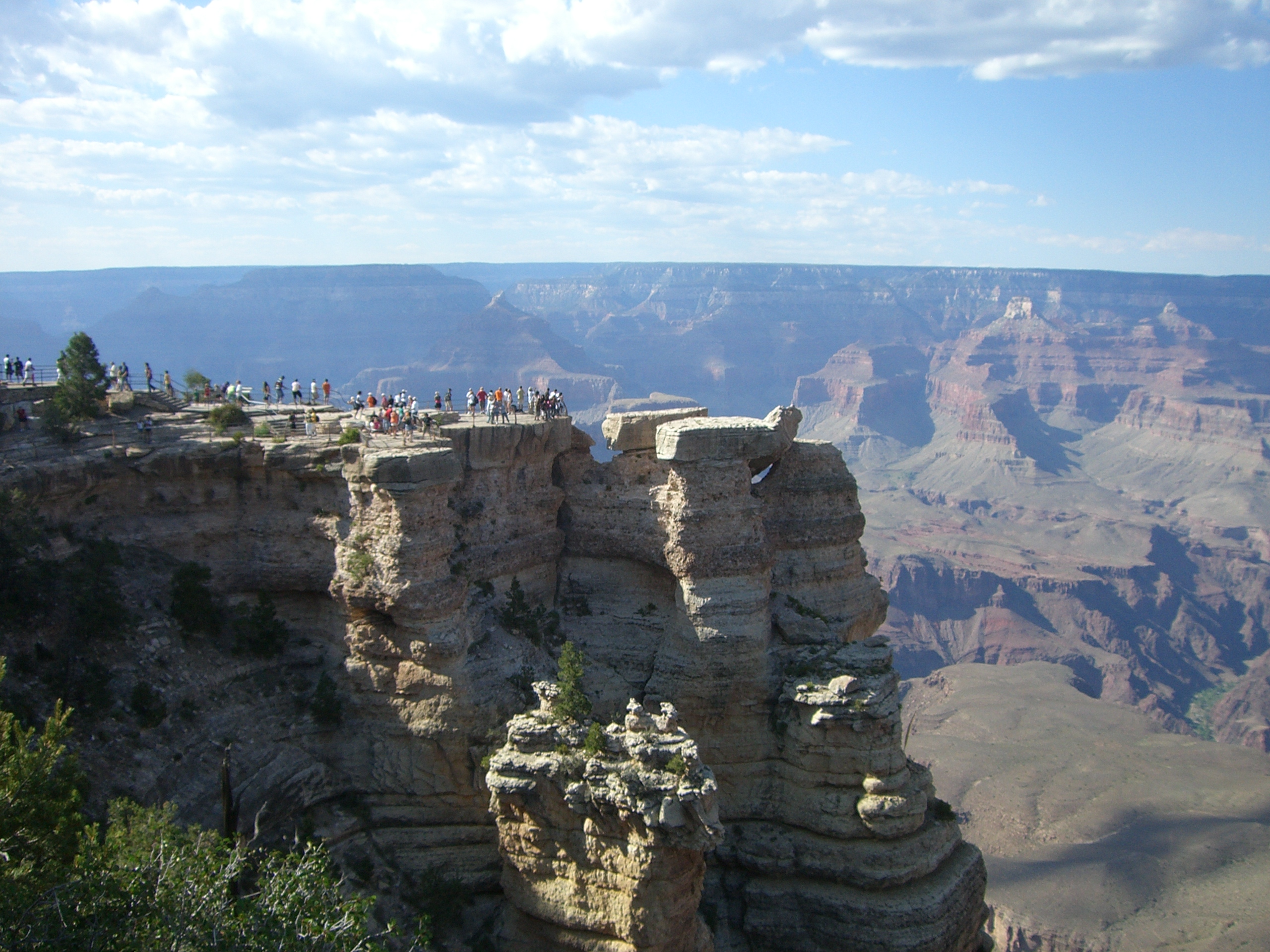 A picco sul Grand Kanyon
