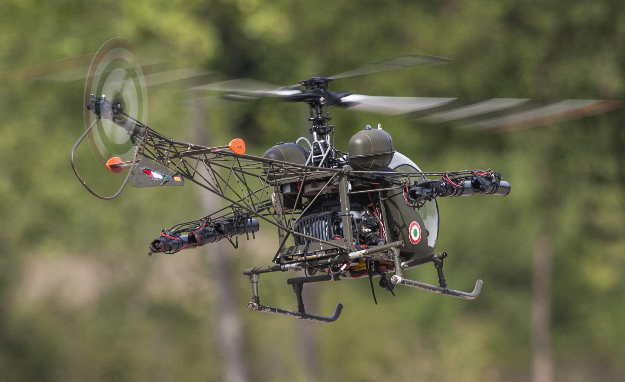 Bell47 helicopter reproduction