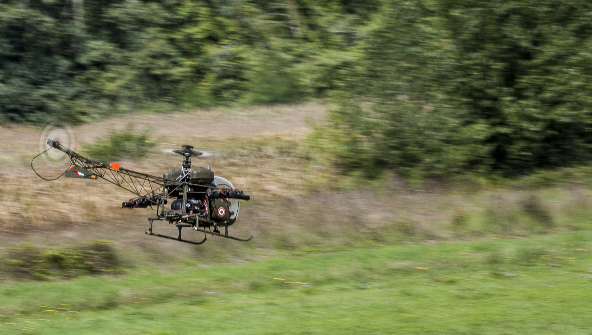 Bell47 helicopter reproduction